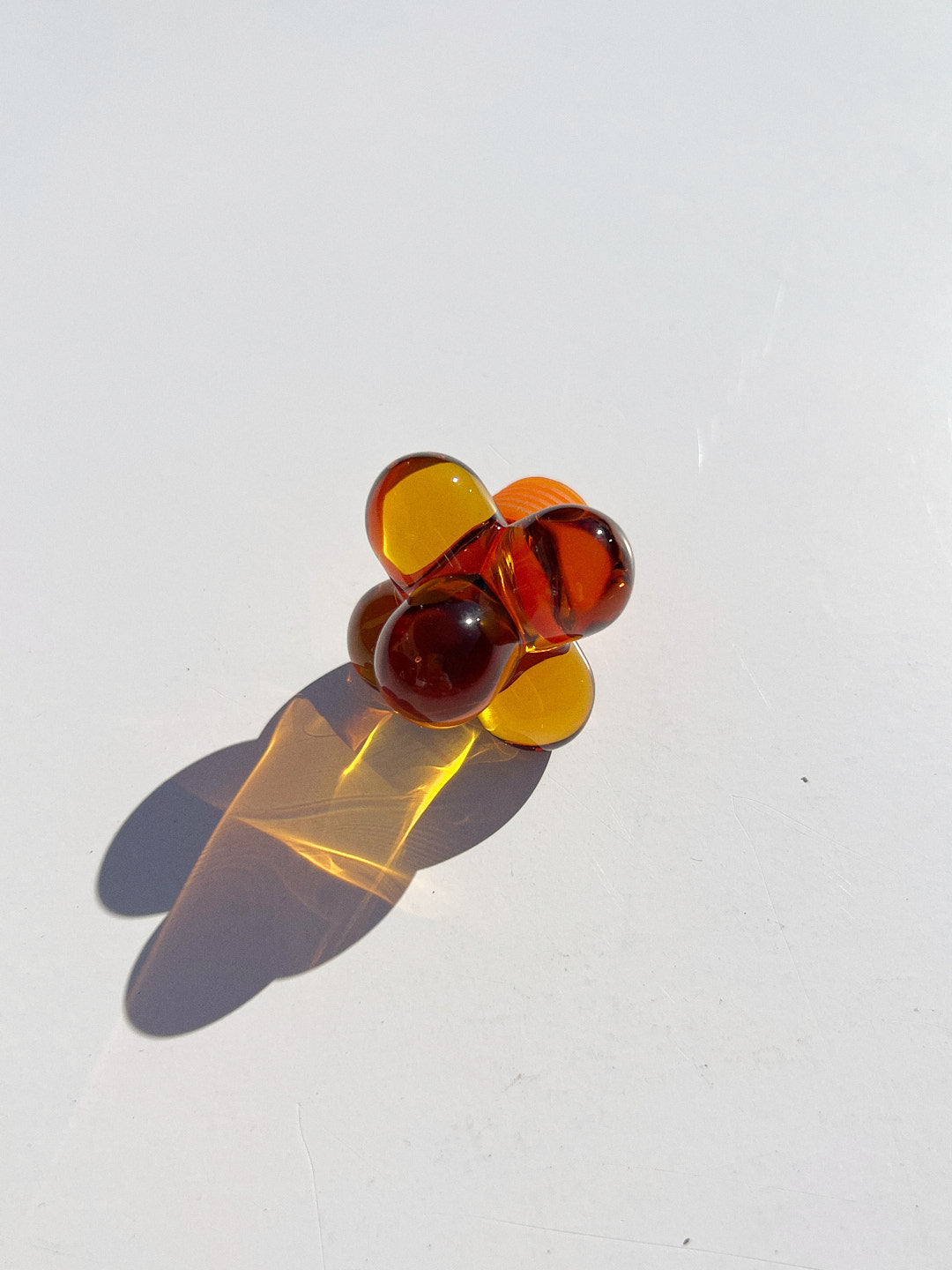 Hobknob Bottle Stopper - Amber