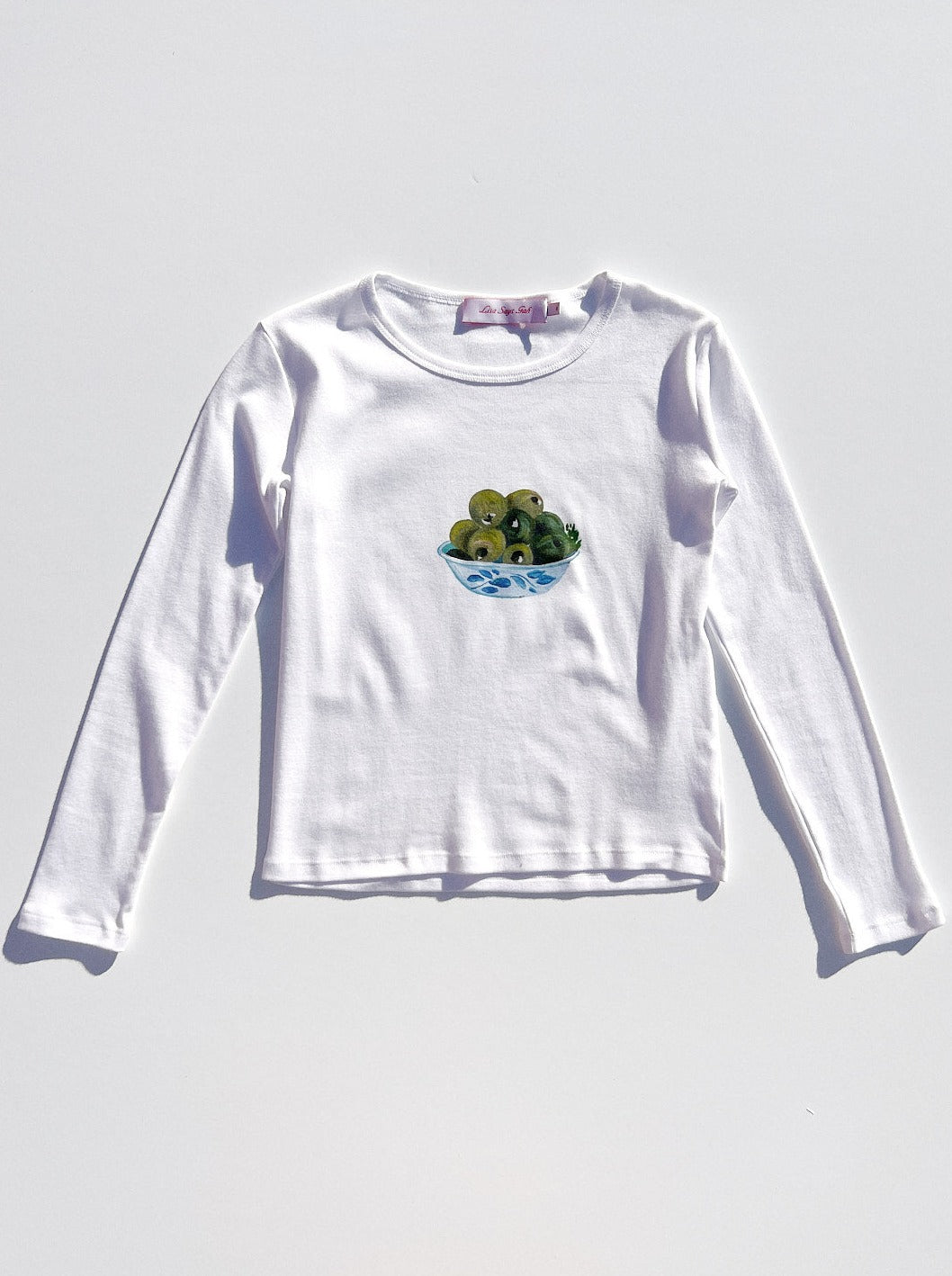 Dana Long Sleeve Tee - Olive Bowl
