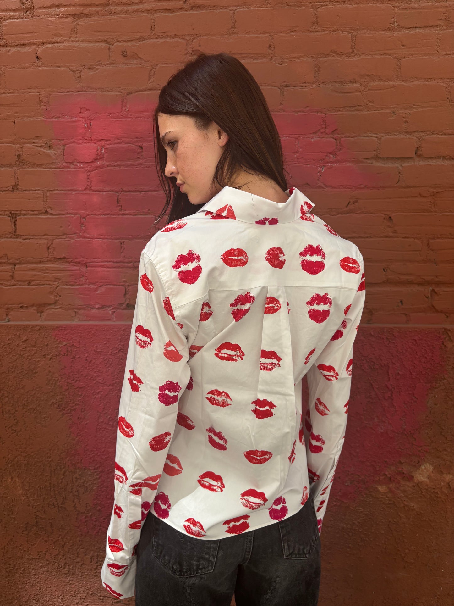 Lipstick Stains Button Down - Lipstick Stains