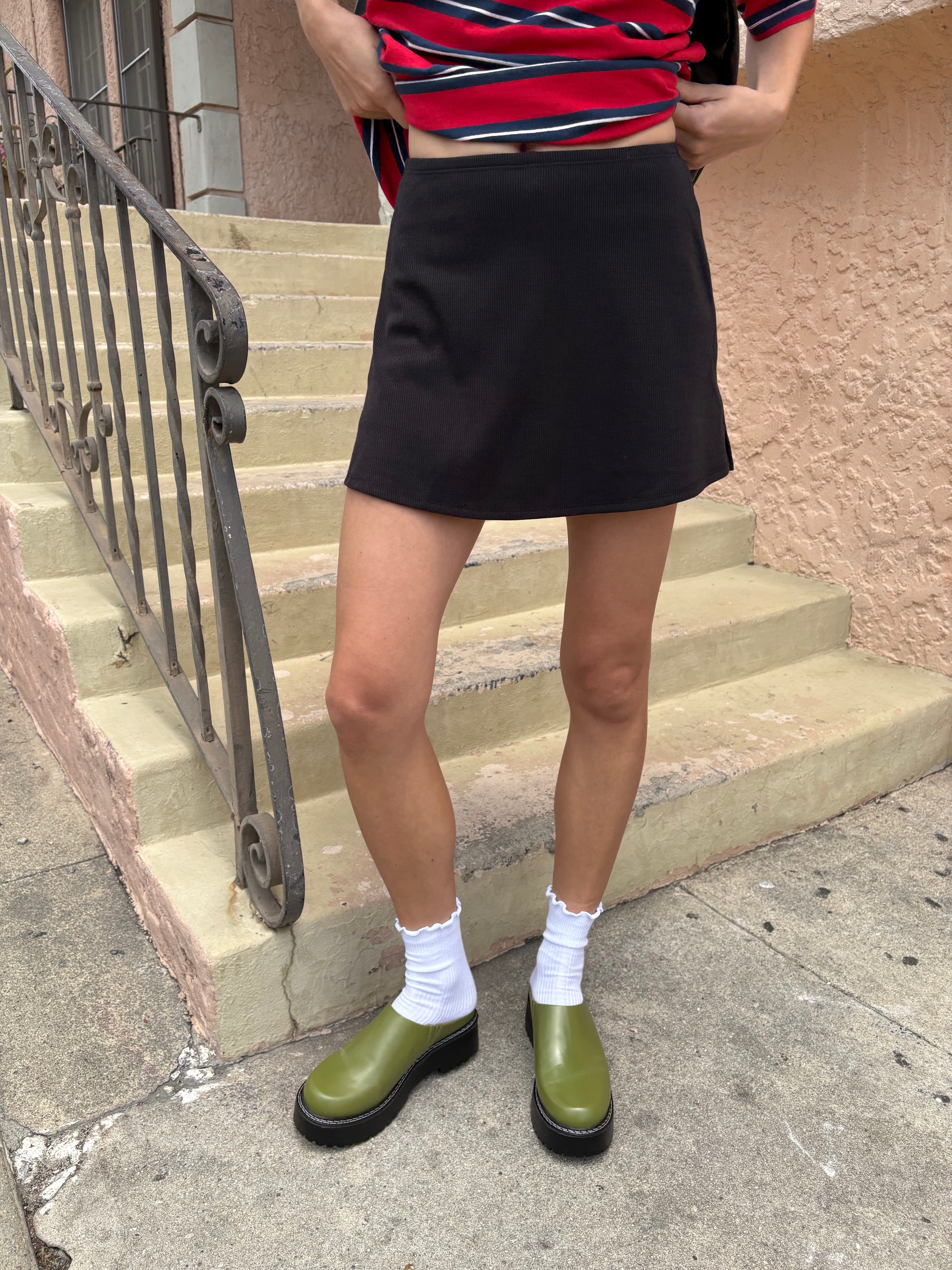 Darcy Skort - Black – Lisa Says Gah