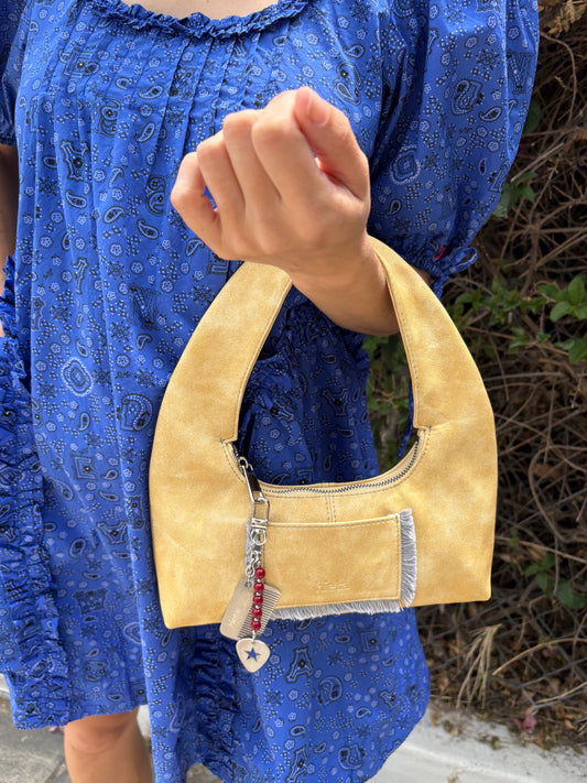 Clarissa Keyring - Silver