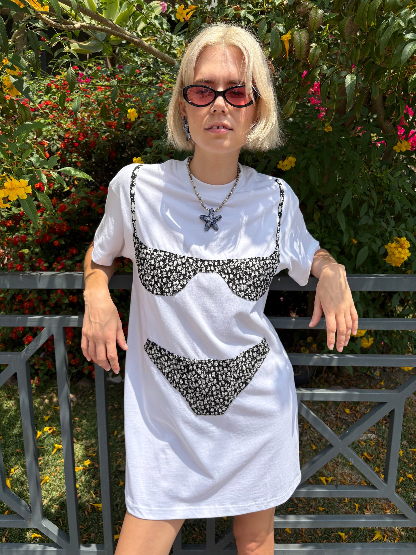 Florida Woman Dress - Black