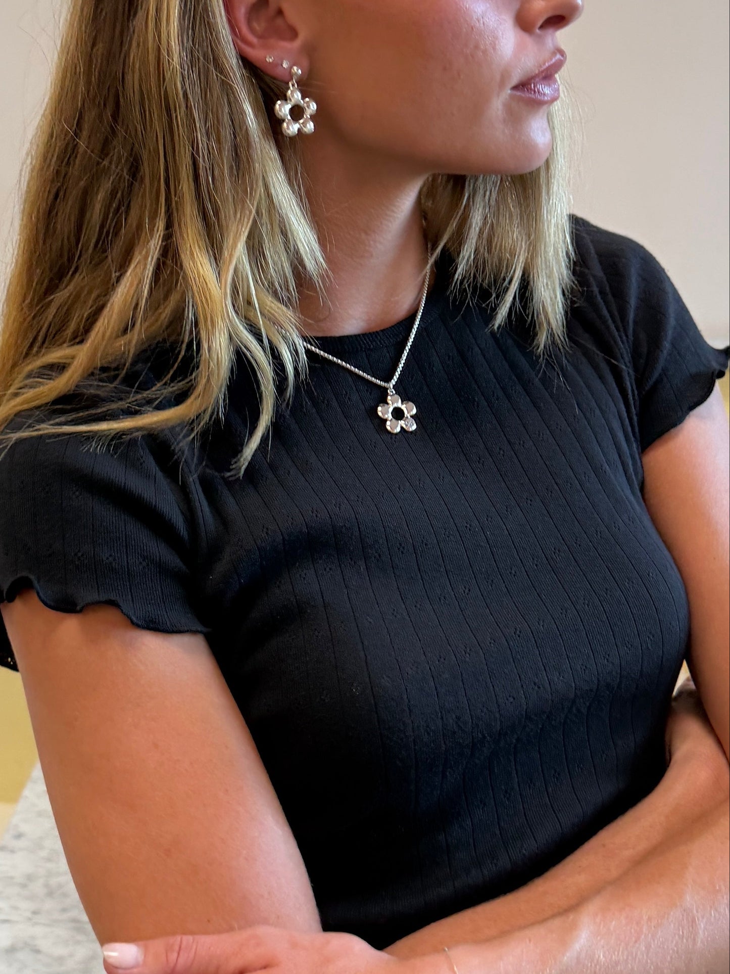 Florette Necklace - Silver