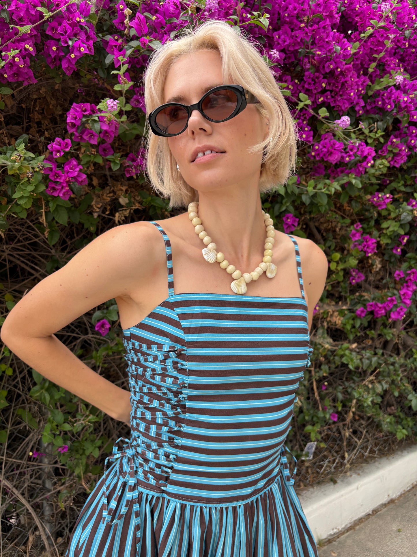 Seashell White Necklace - White