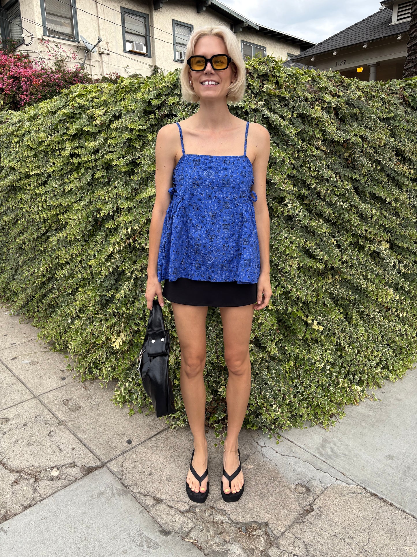 Cressida Cami - Blue Paisley