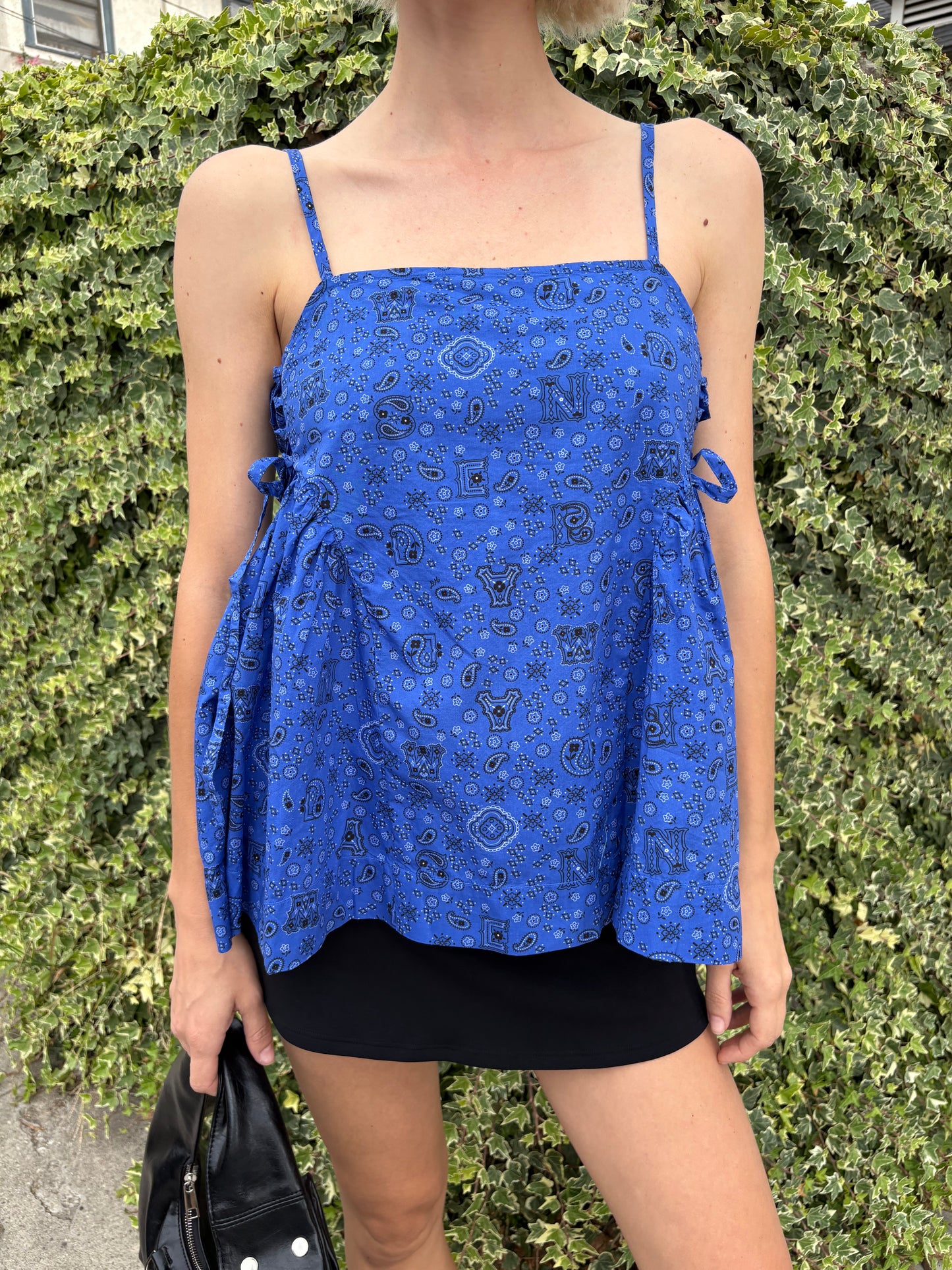 Cressida Cami - Blue Paisley
