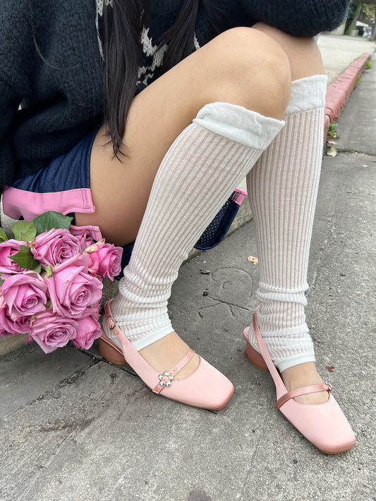 Mackie Heel - Ballet Satin