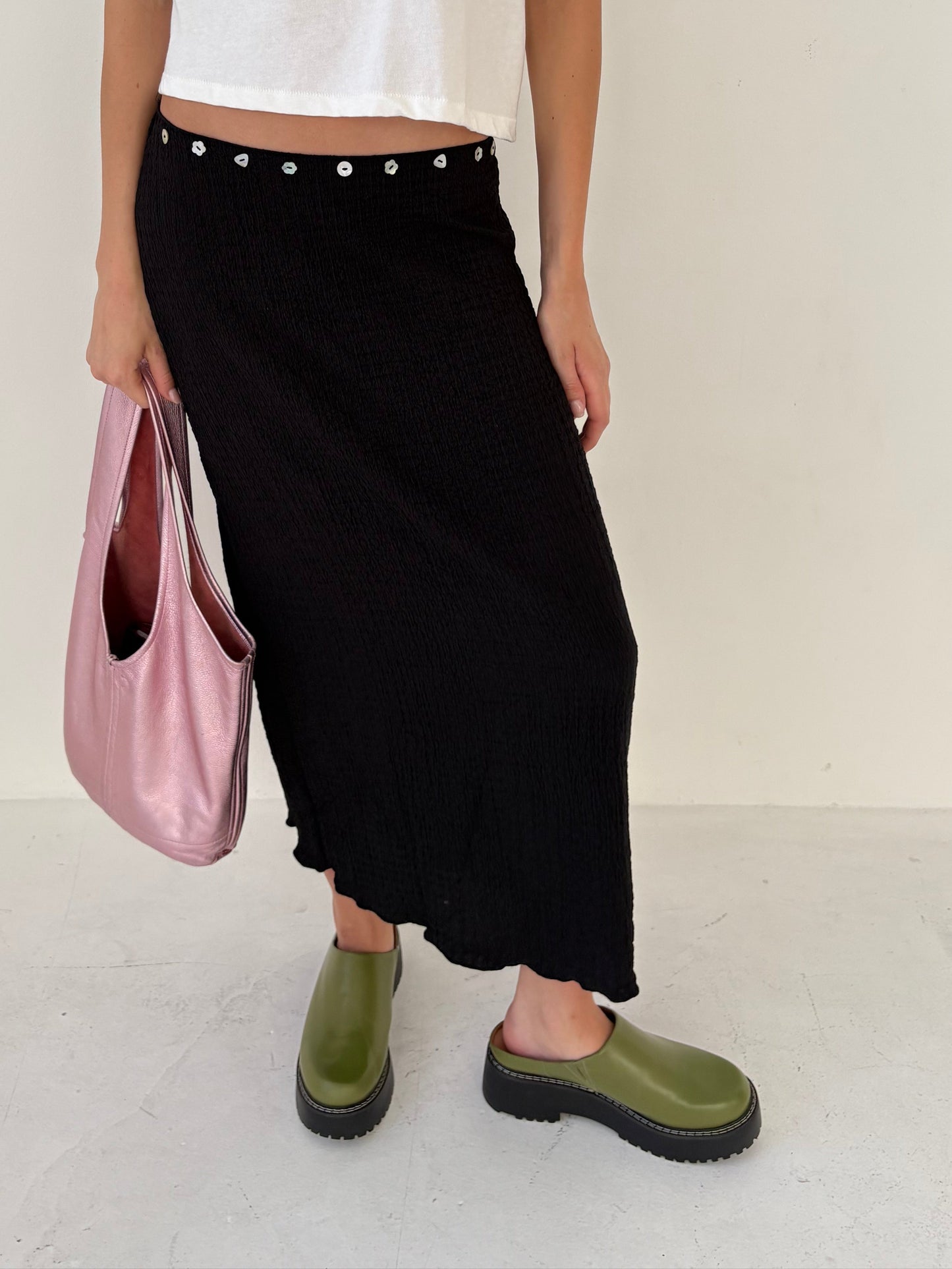 Lena Chunky Mule - Olive