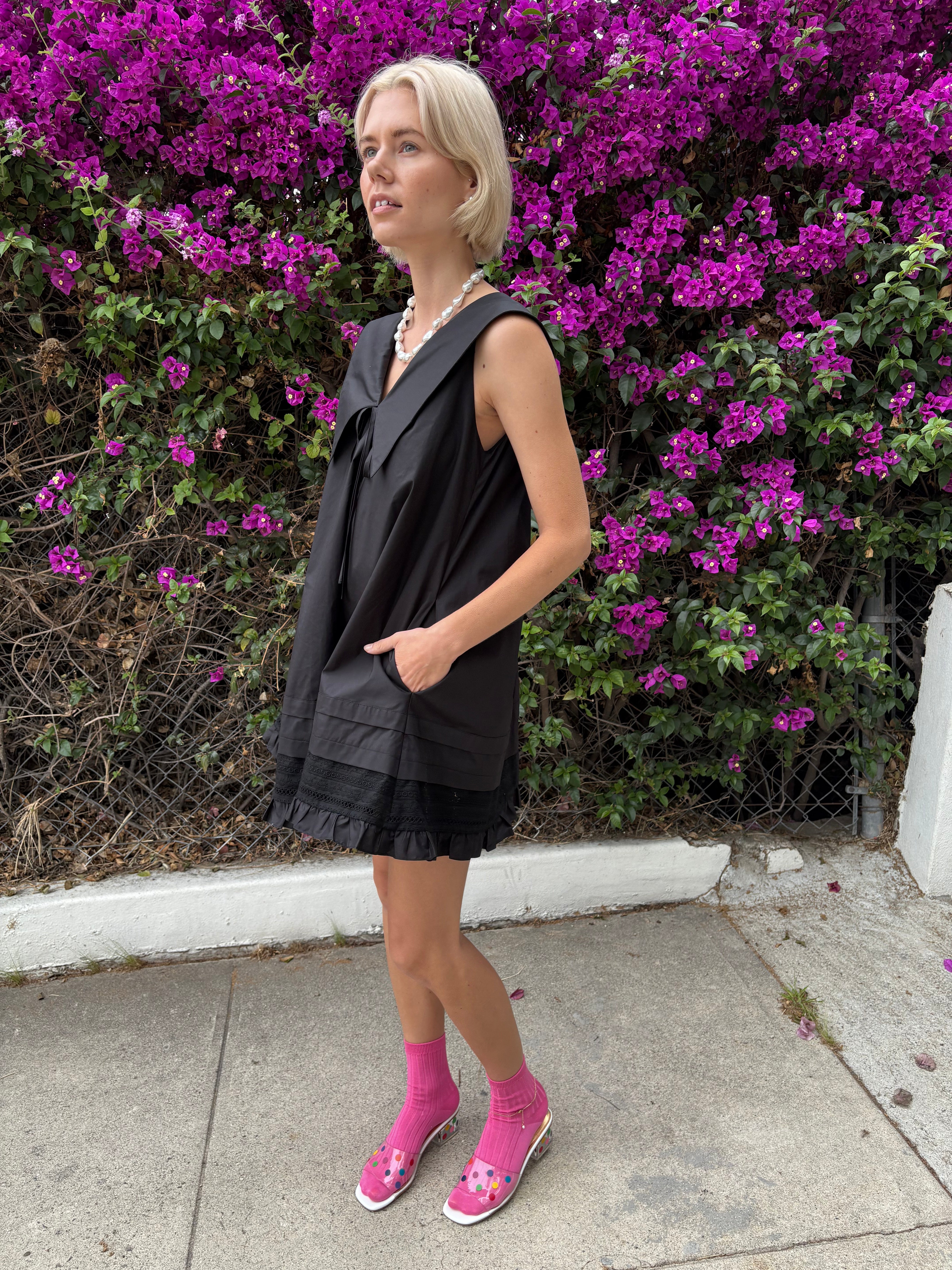 Jenny Mini Dress - Black – Lisa Says Gah