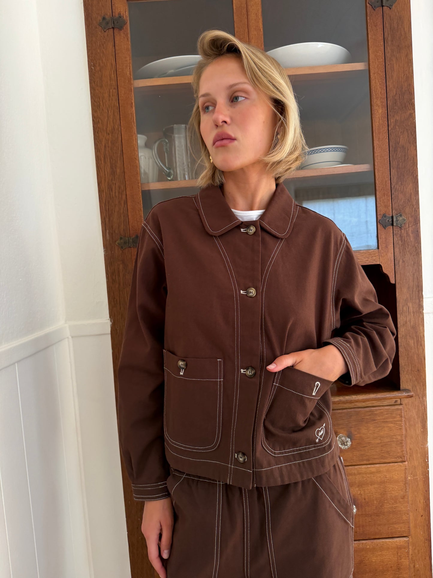 Daphne Jacket - Chocolate