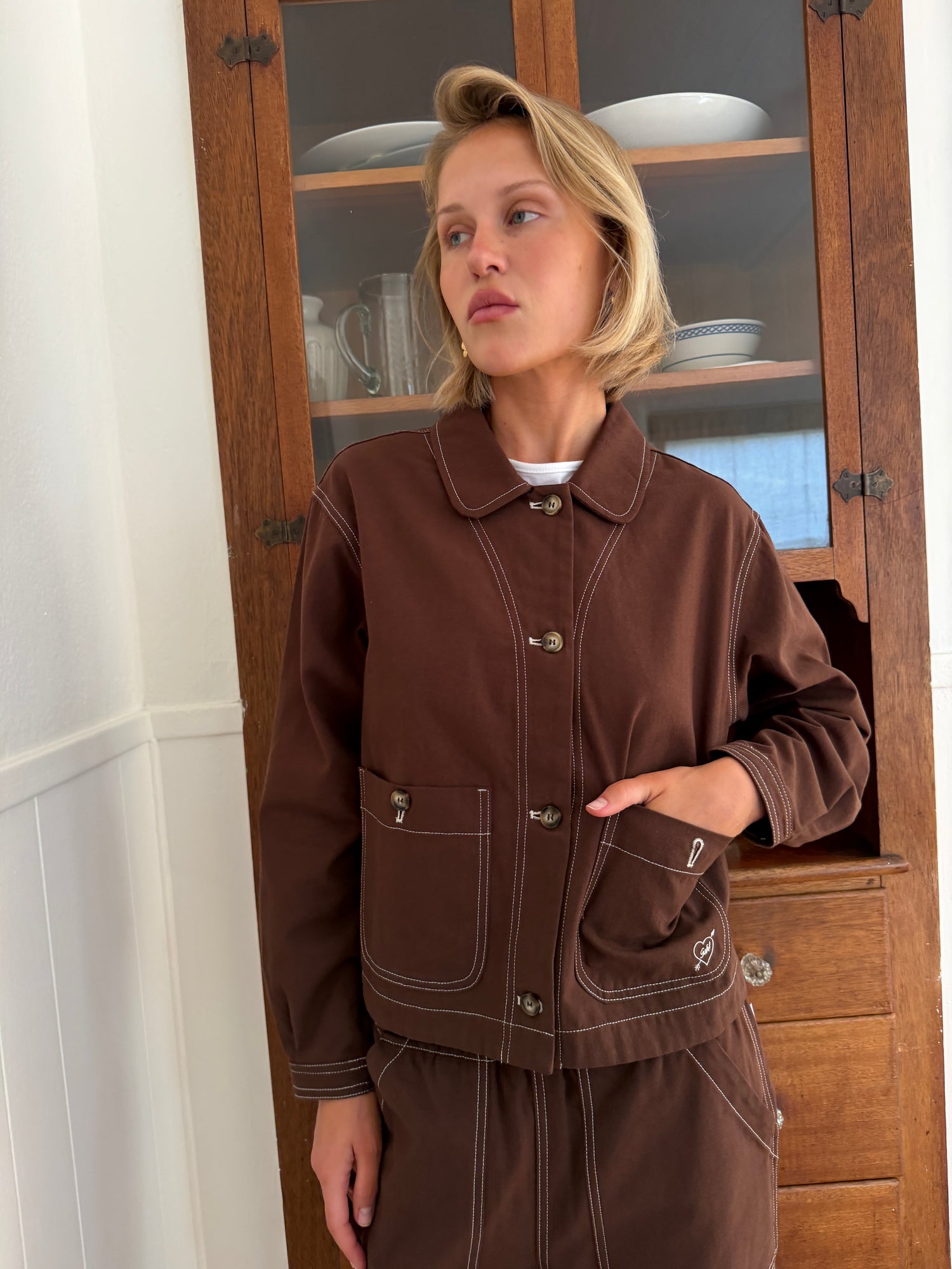 Daphne Jacket - Chocolate