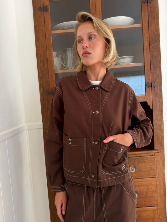 Daphne Jacket - Chocolate