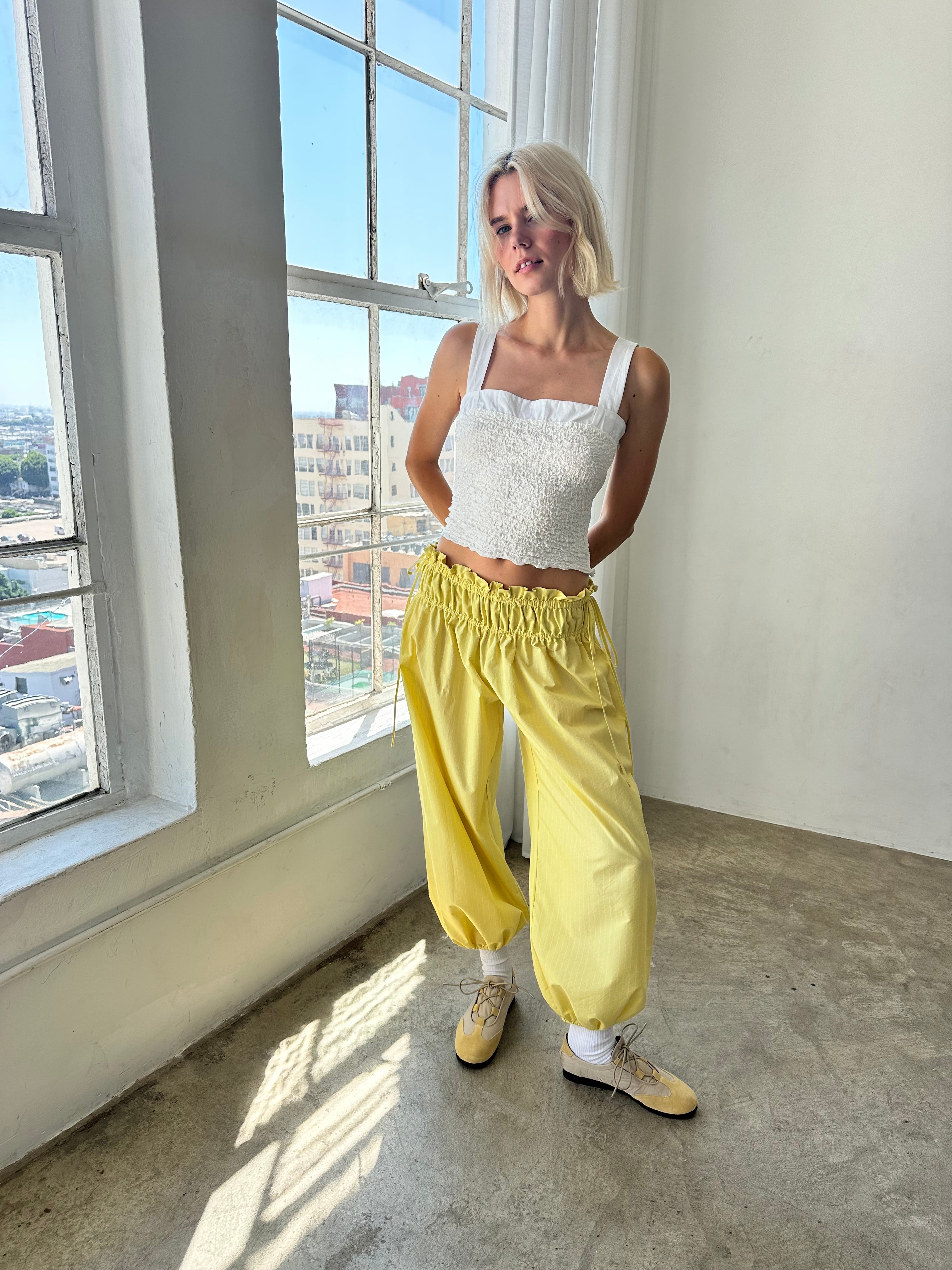 Poppy Pant - Lemon – Lisa Says Gah