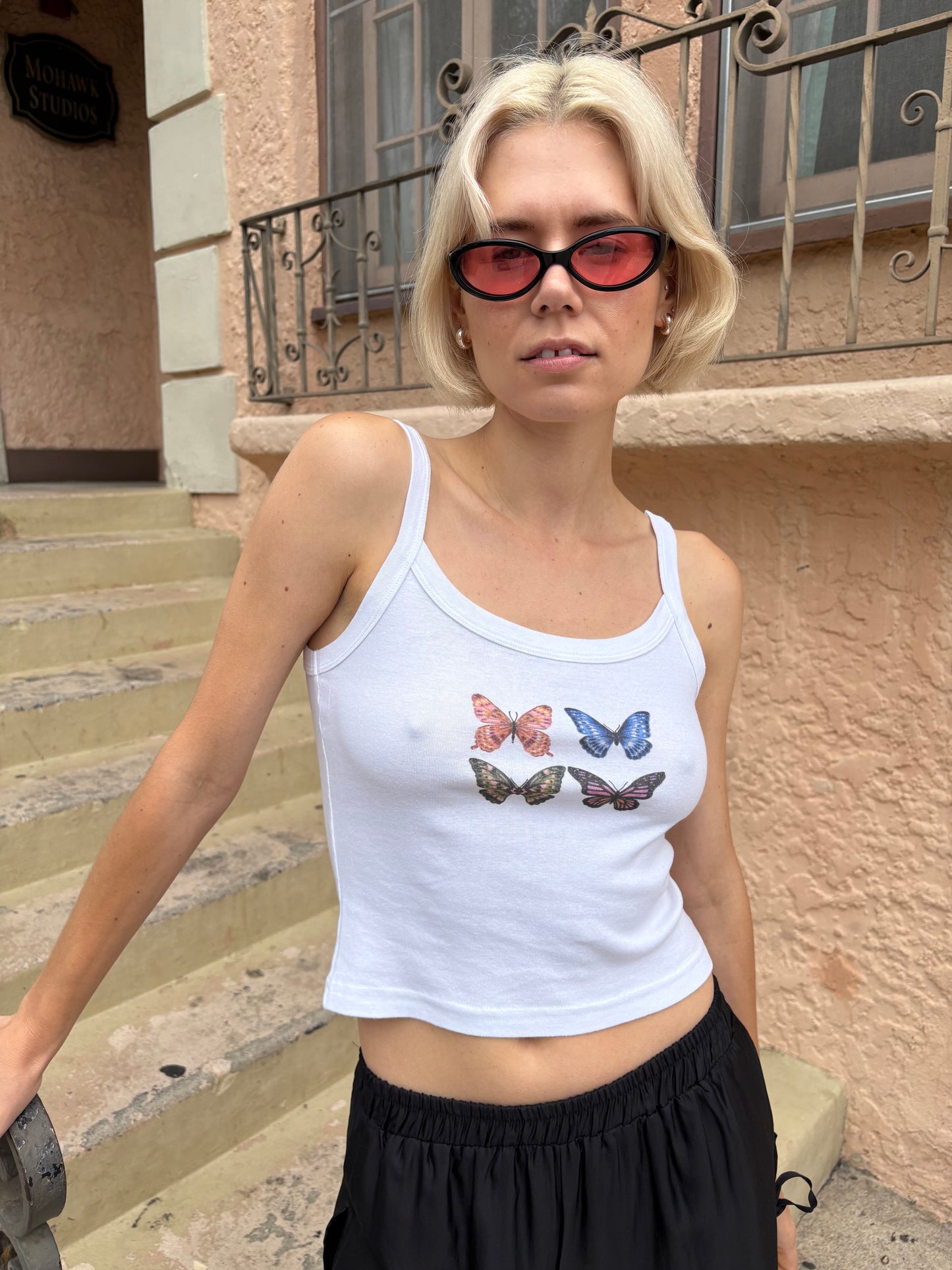 Harley Tank - Butterflies