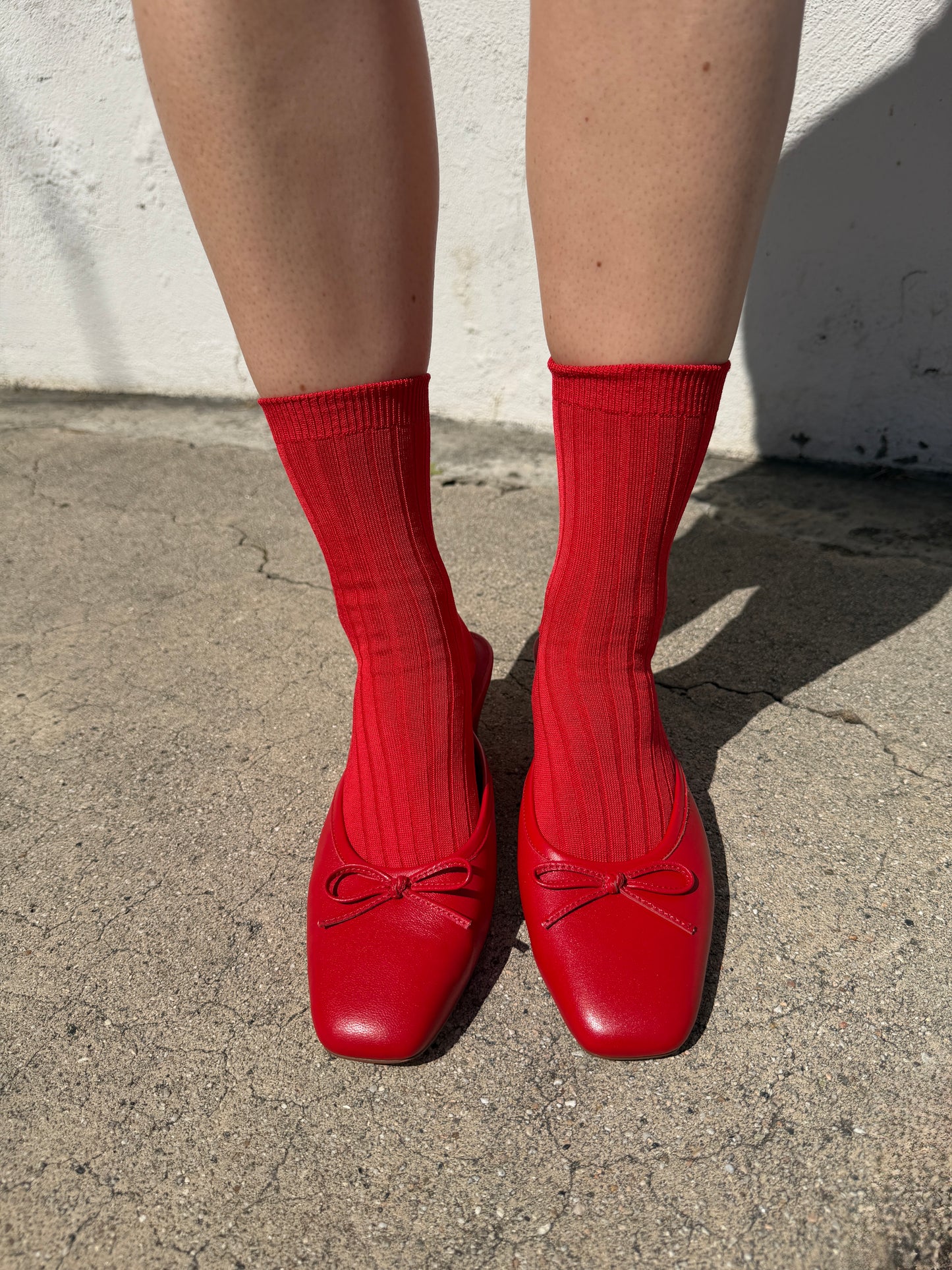 Her Socks - Classic Red