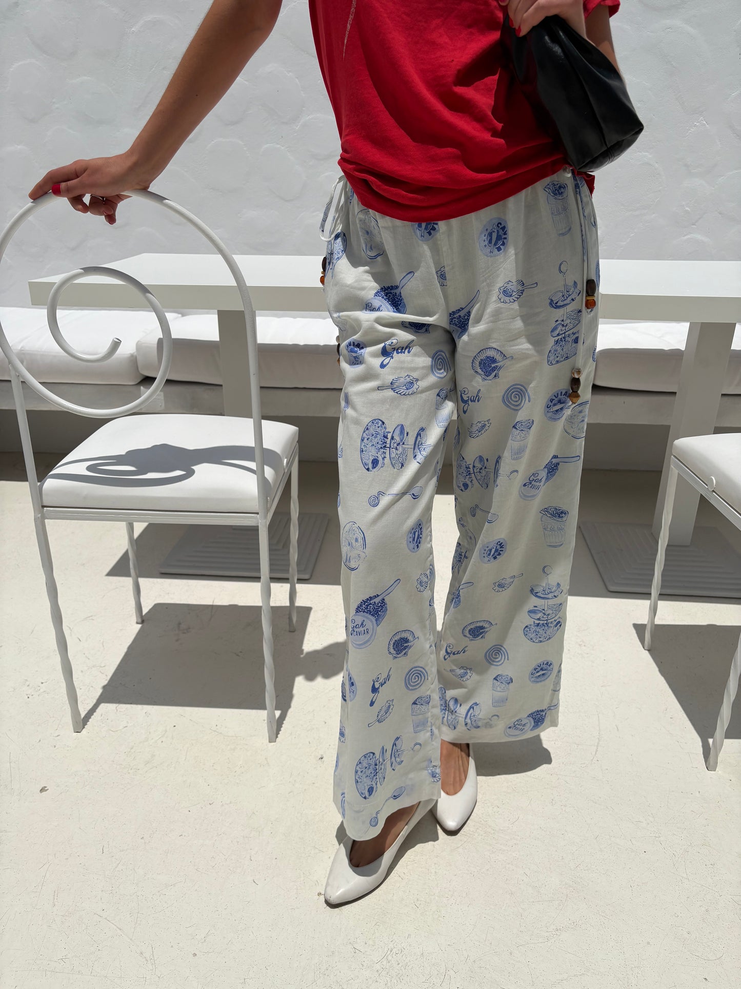 Nora Pant - Caviar Dreams Blue Multi