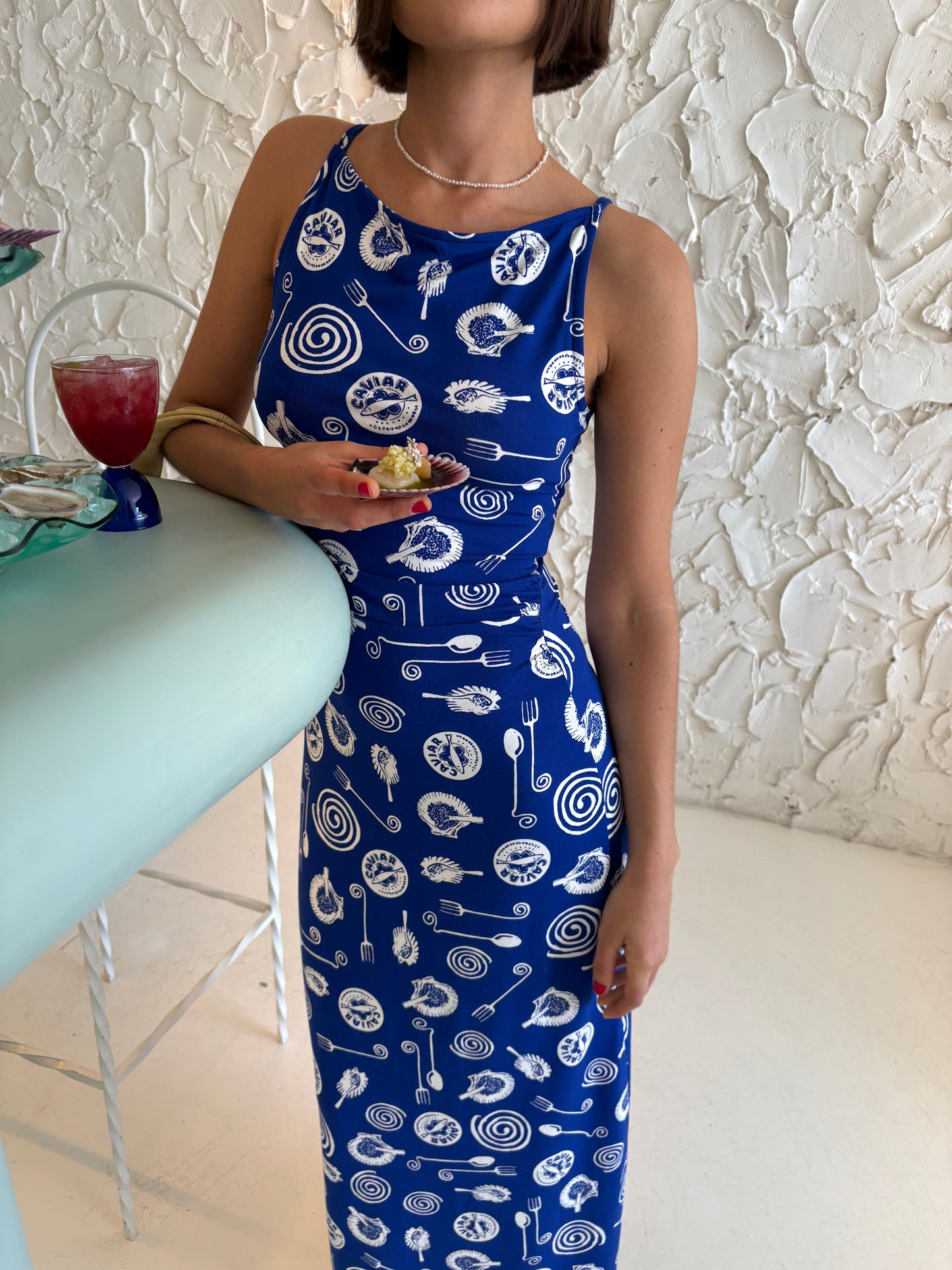 Maya Dress - Caviar Dreams Blue