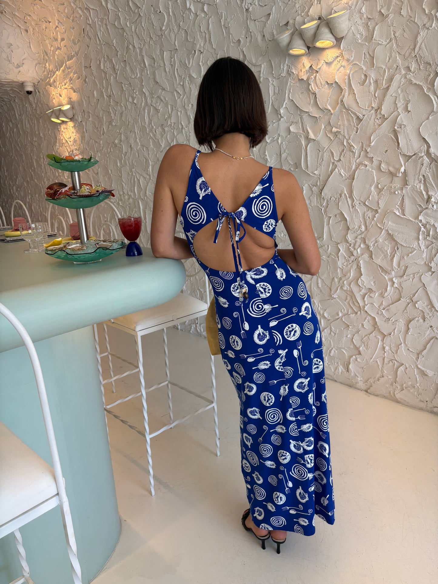 Maya Dress - Caviar Dreams Blue