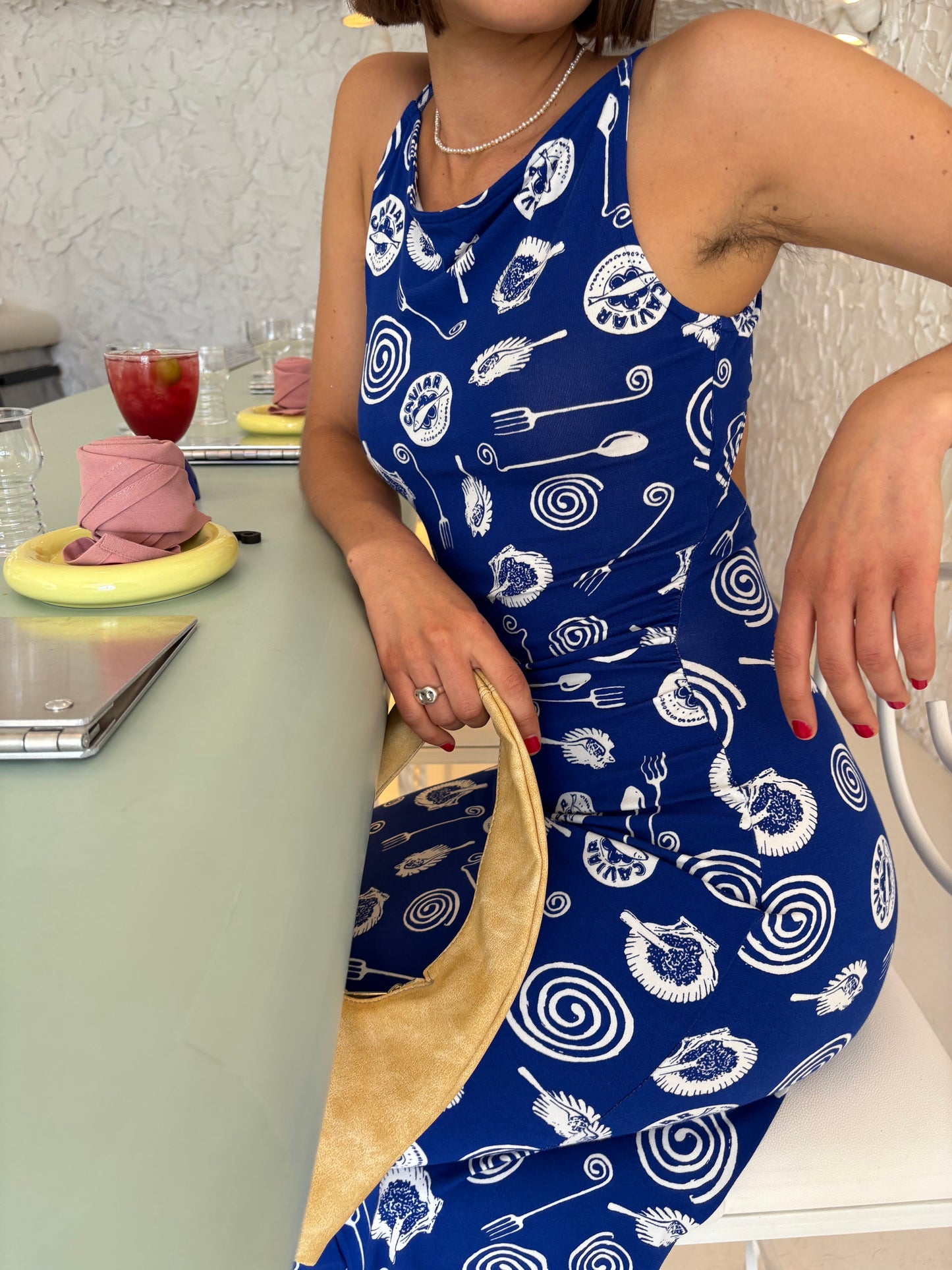 Maya Dress - Caviar Dreams Blue