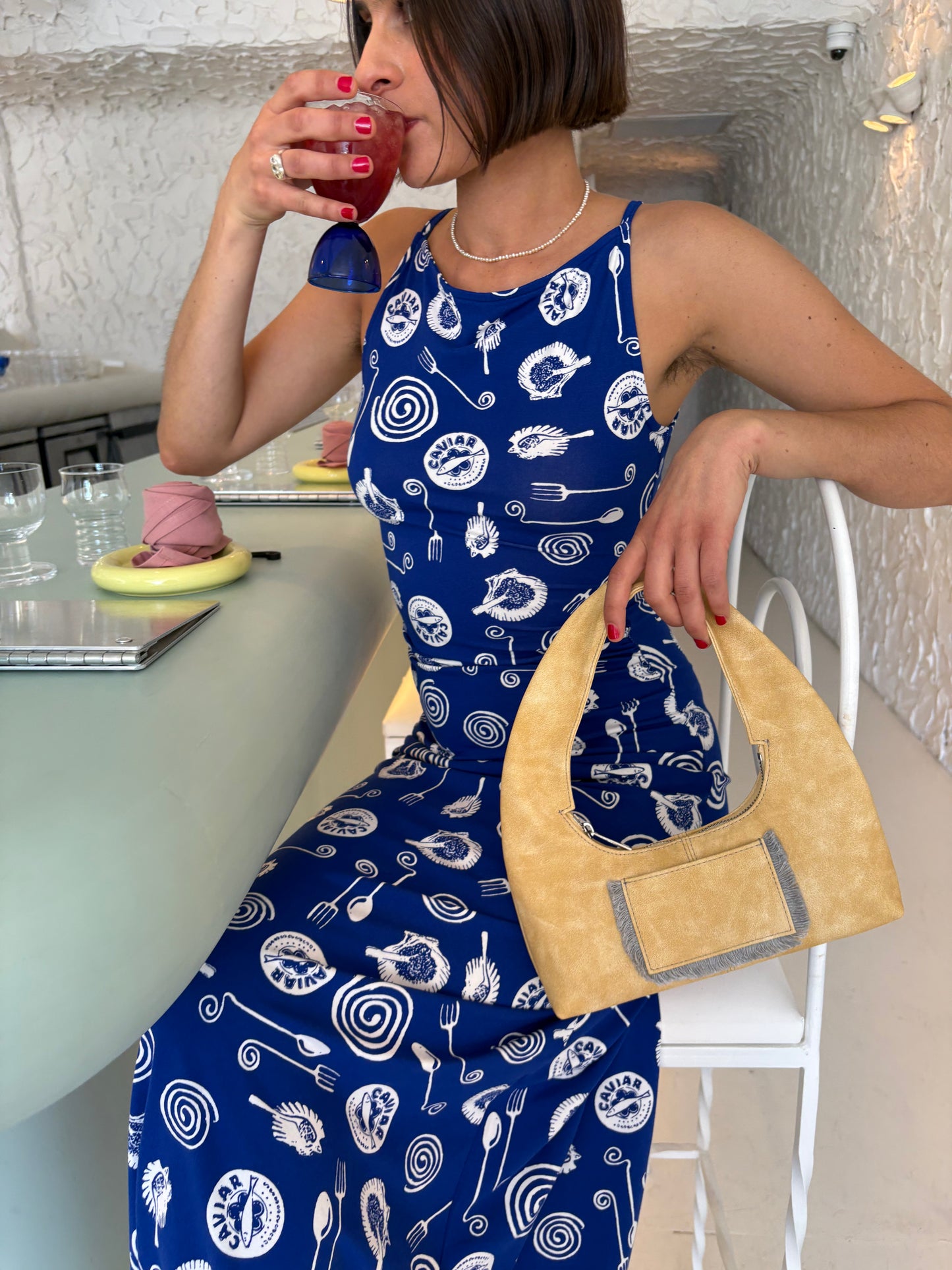 Maya Dress - Caviar Dreams Blue