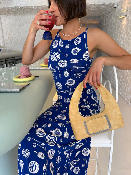 Maya Dress - Caviar Dreams Blue