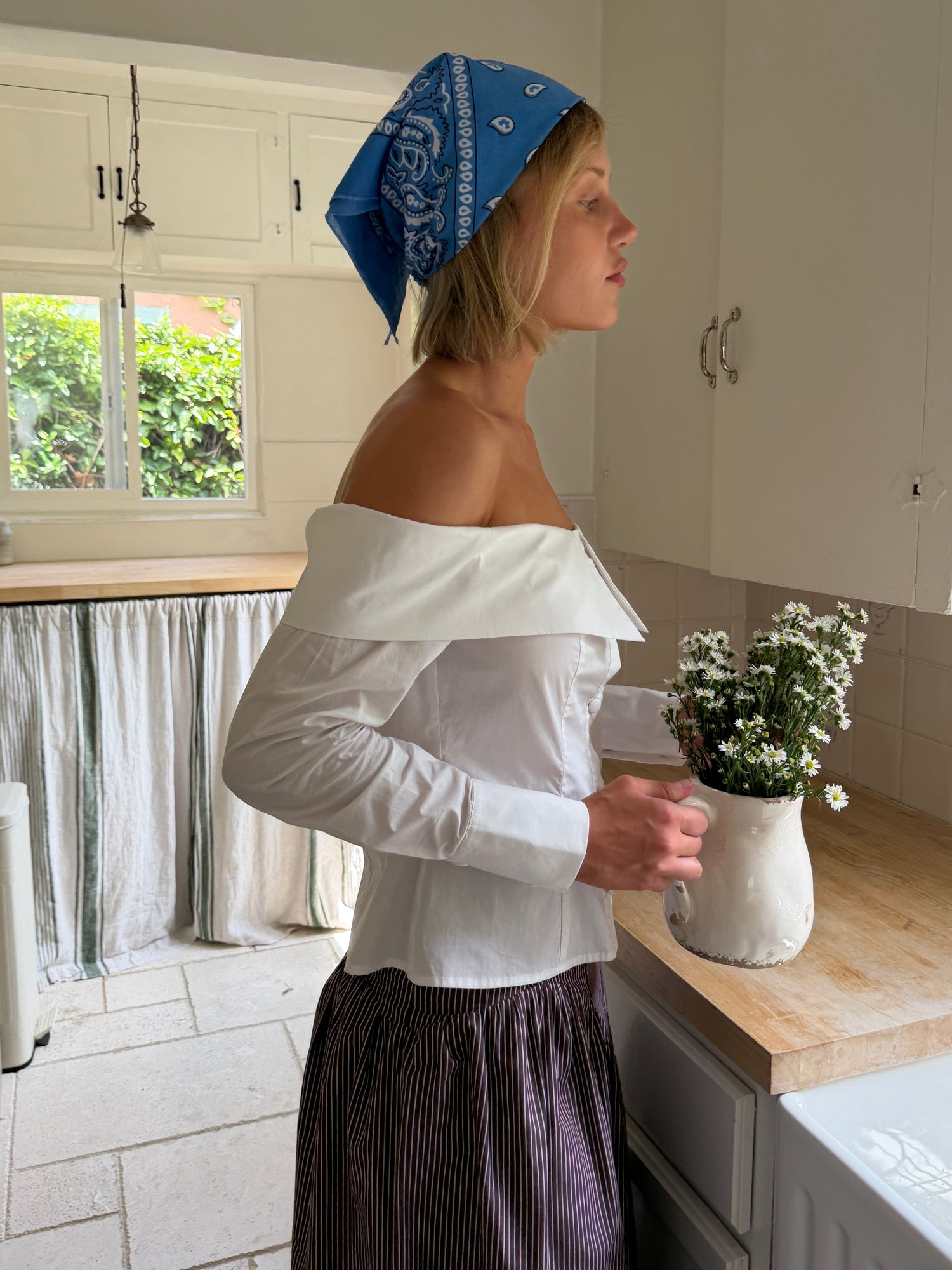 Maudie Top - Crisp White