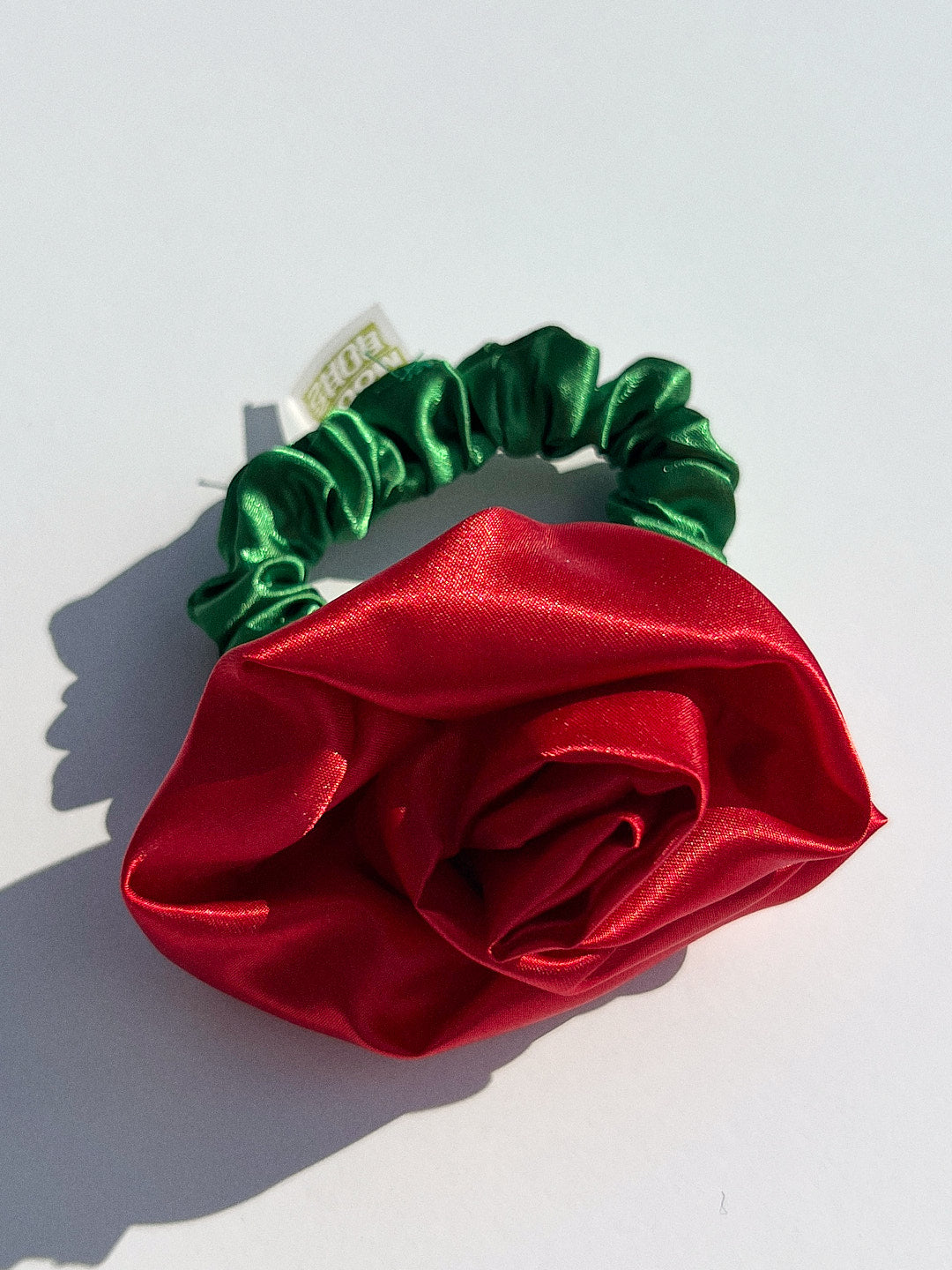 Rosette Scrunchie - Red