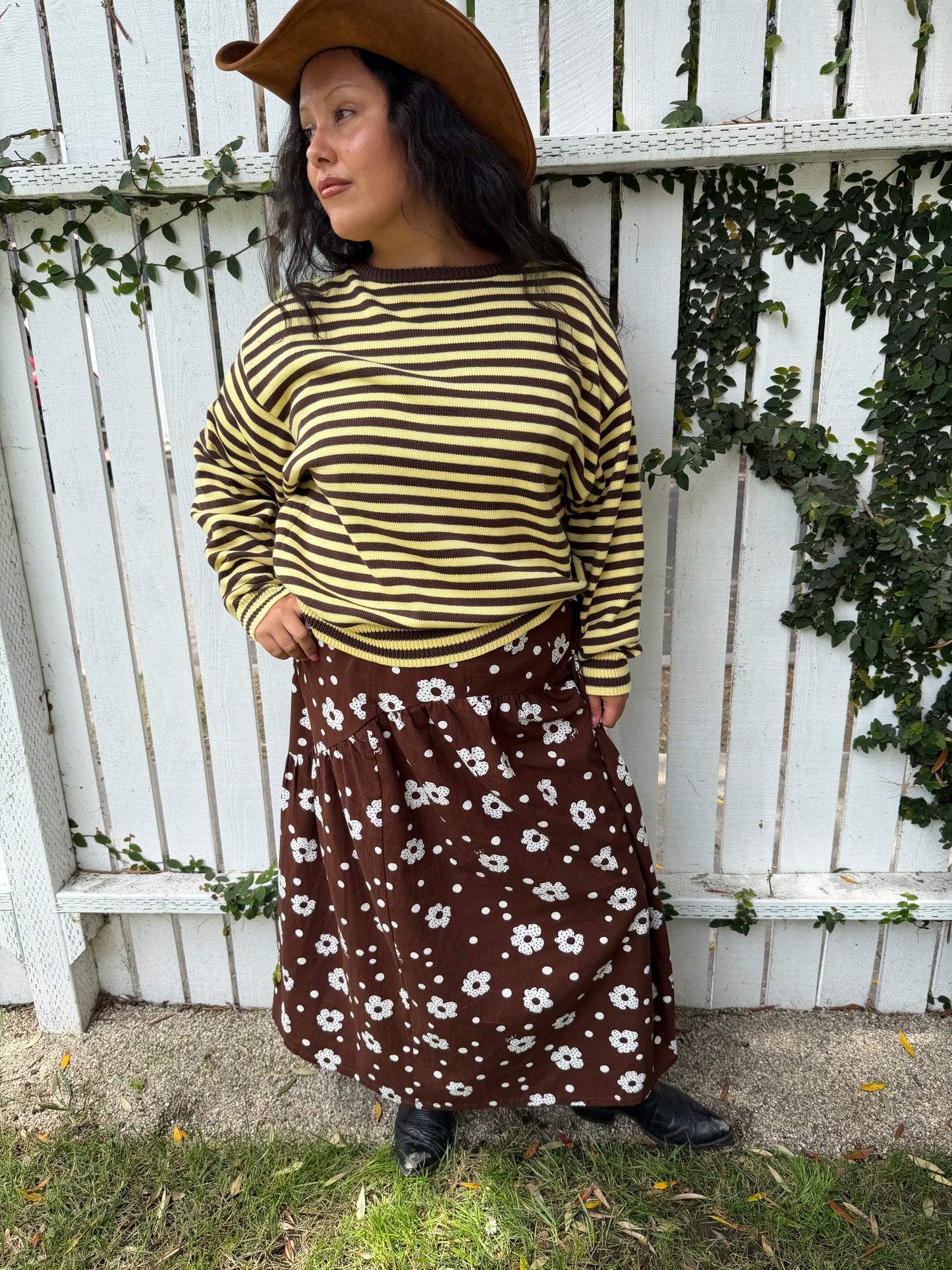Maeve Midi Skirt - Mod Dot