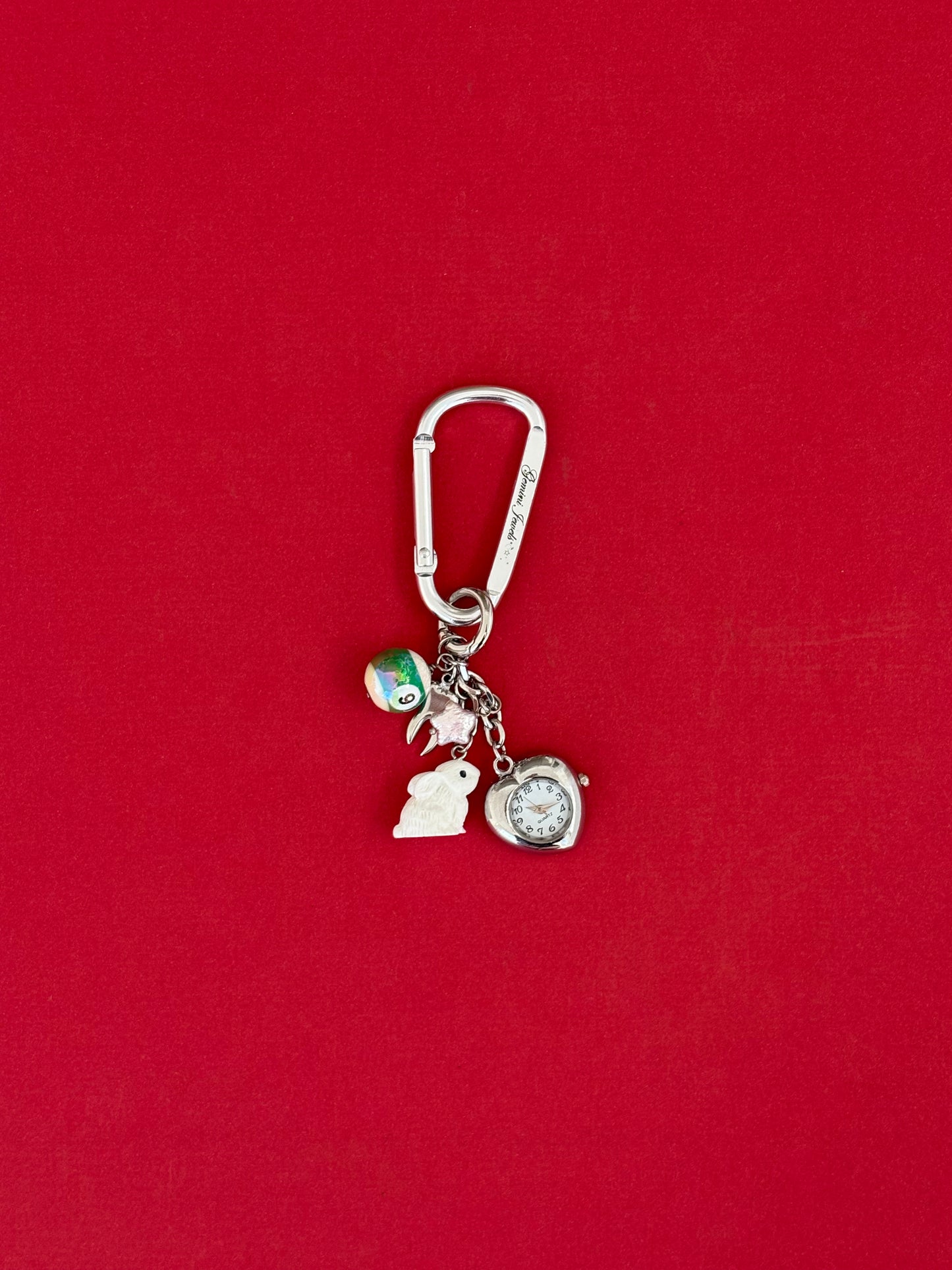 Thriving on Chaos Charms Carabiner - Silver