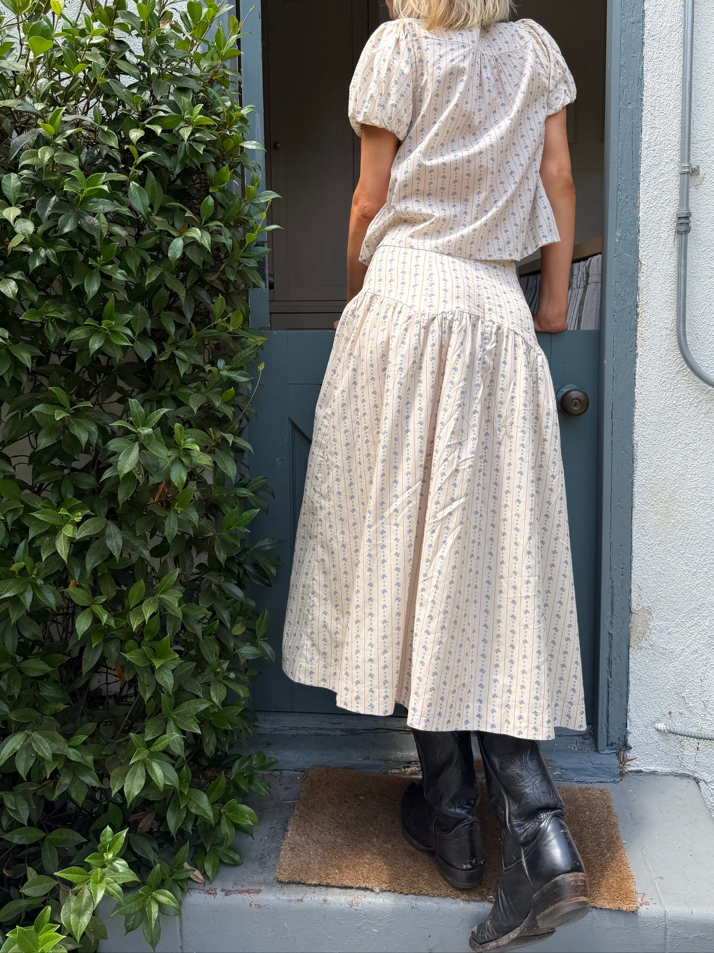 Penny Midi Skirt - Stable Toile