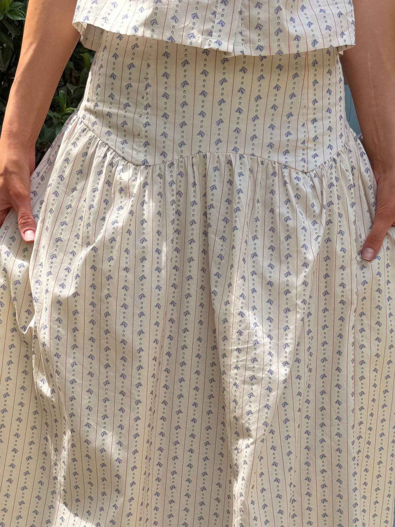 Penny Midi Skirt - Stable Toile