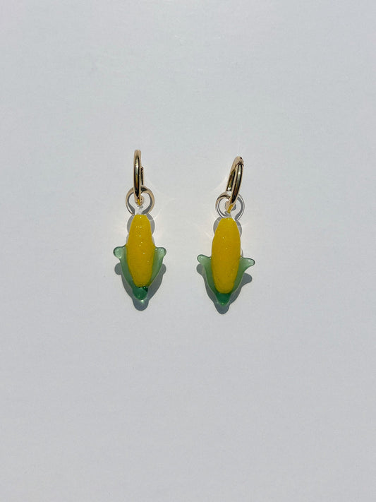 Corn Cob Hoops - Yellow