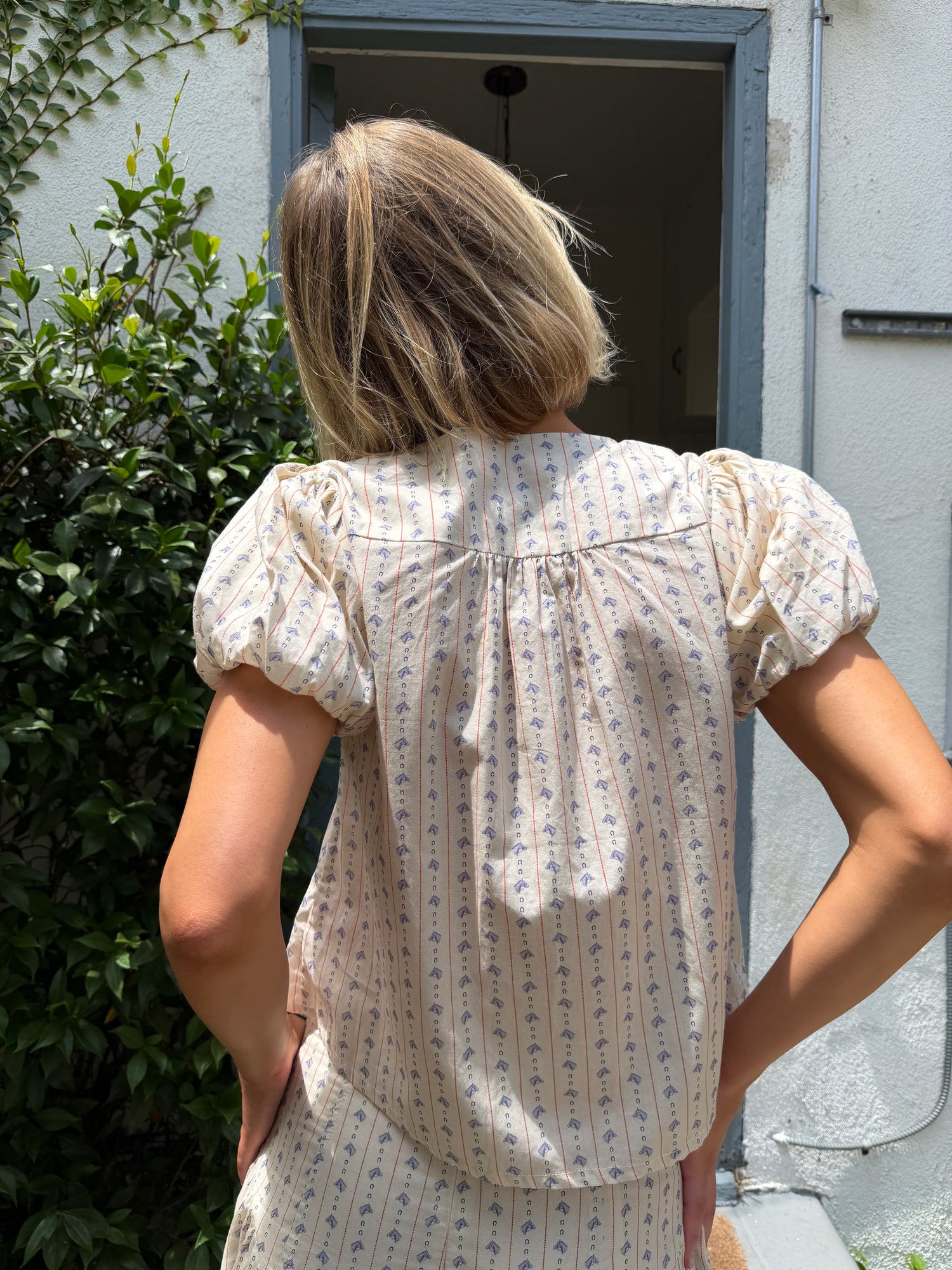 Retta Top - Stable Toile