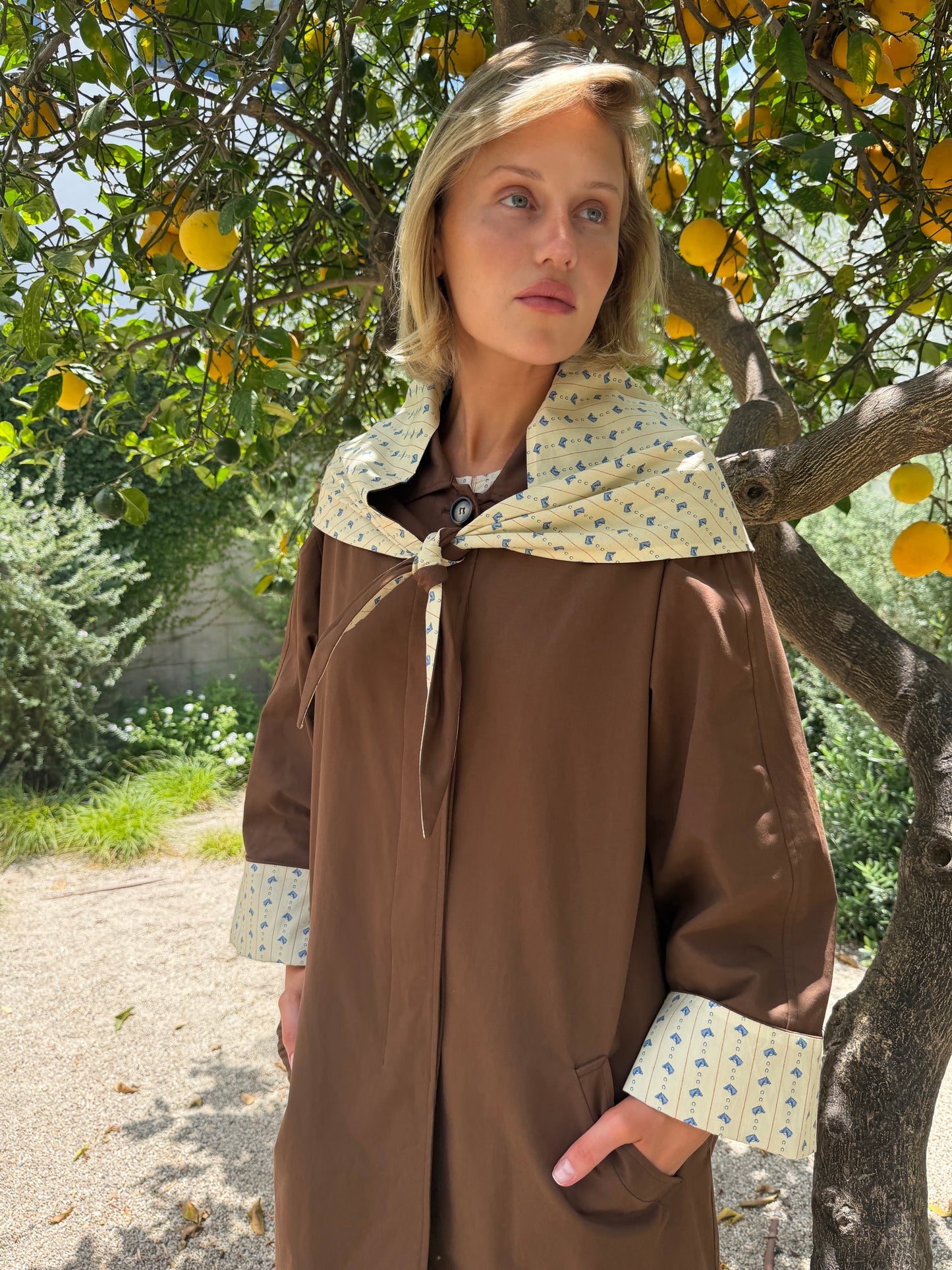 Olson Trench - Saddle/Stable Toile
