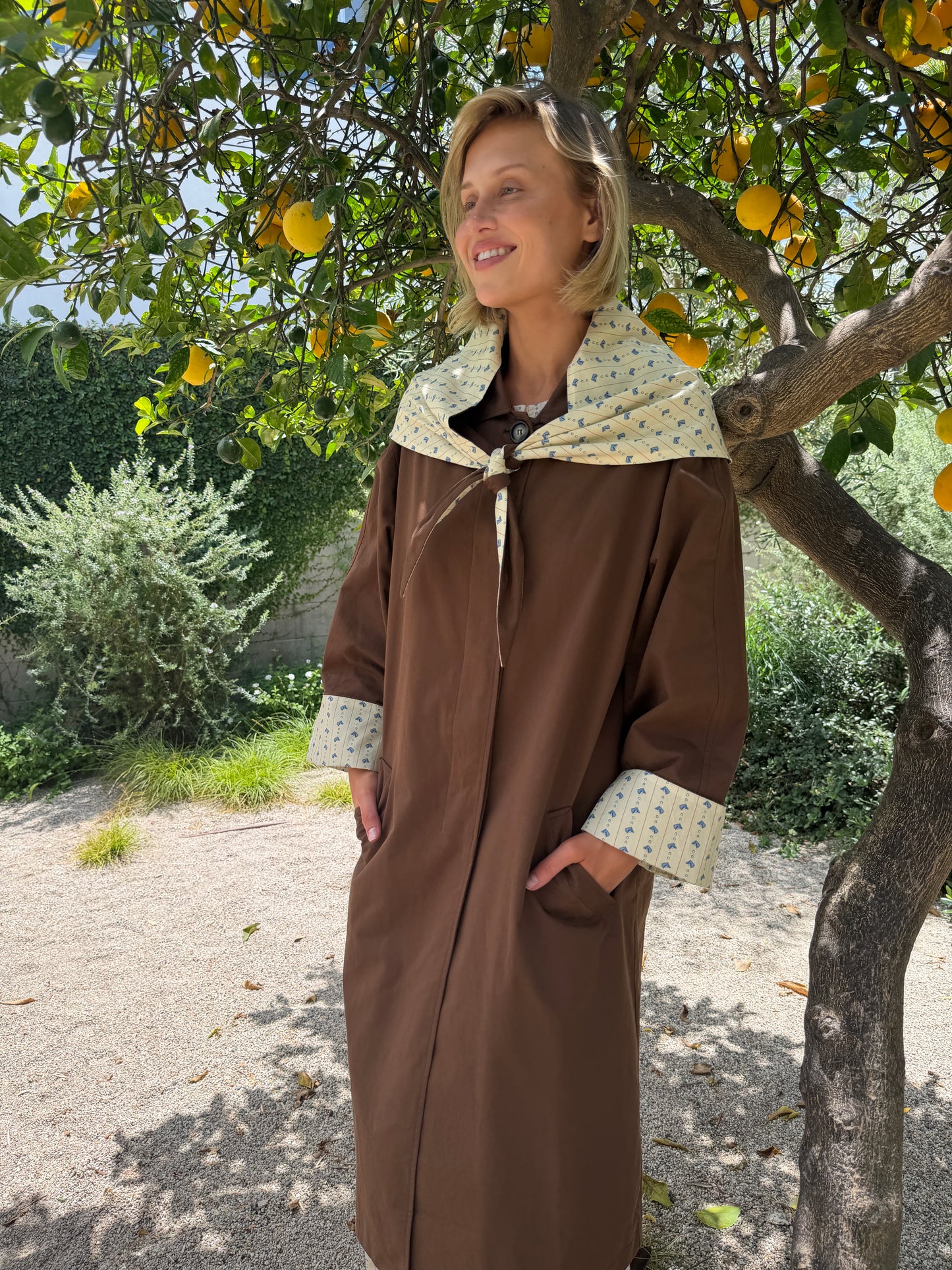 Olson Trench - Saddle/Stable Toile
