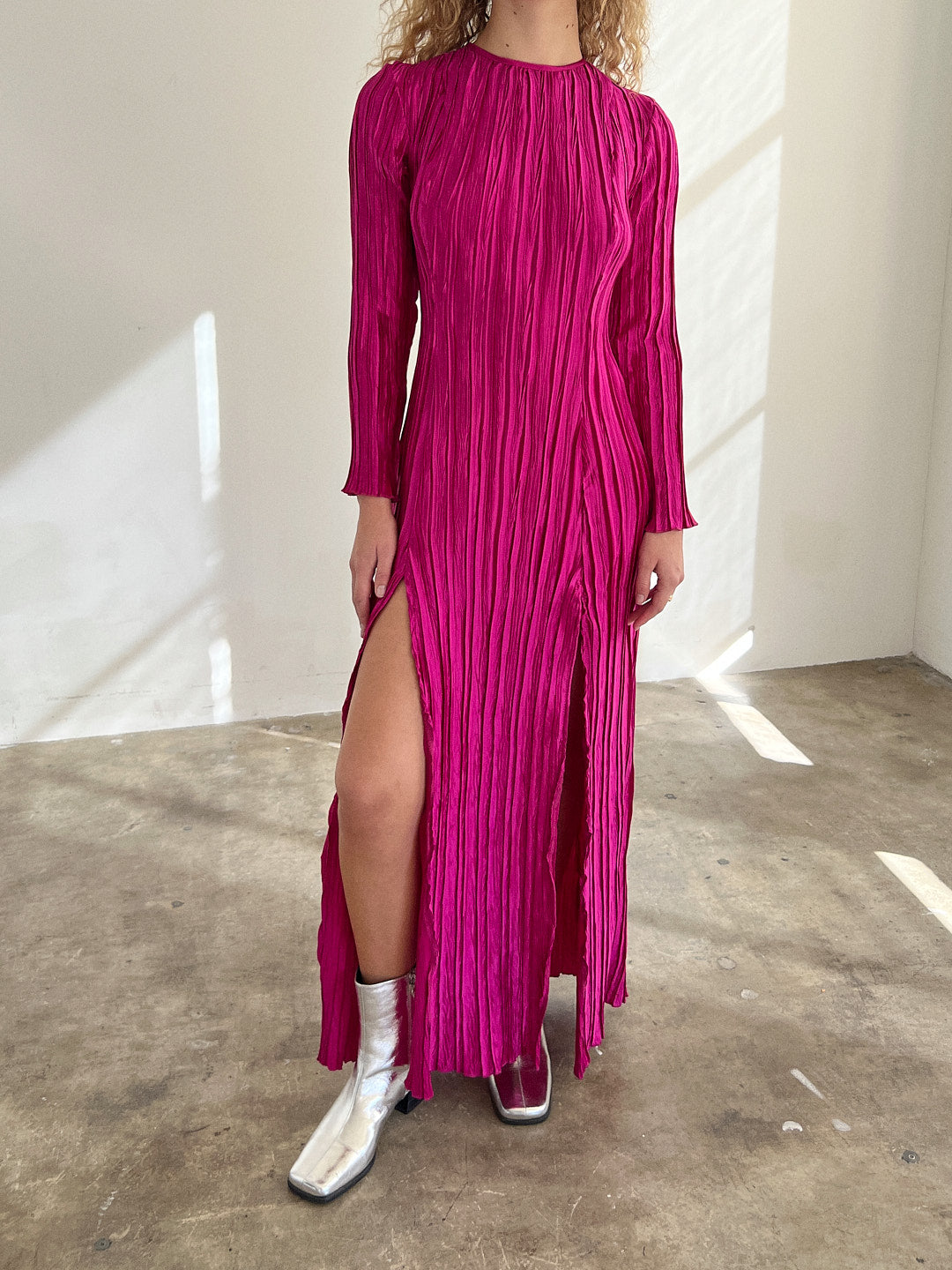 Quincy Boot Silver Lisa Says Gah