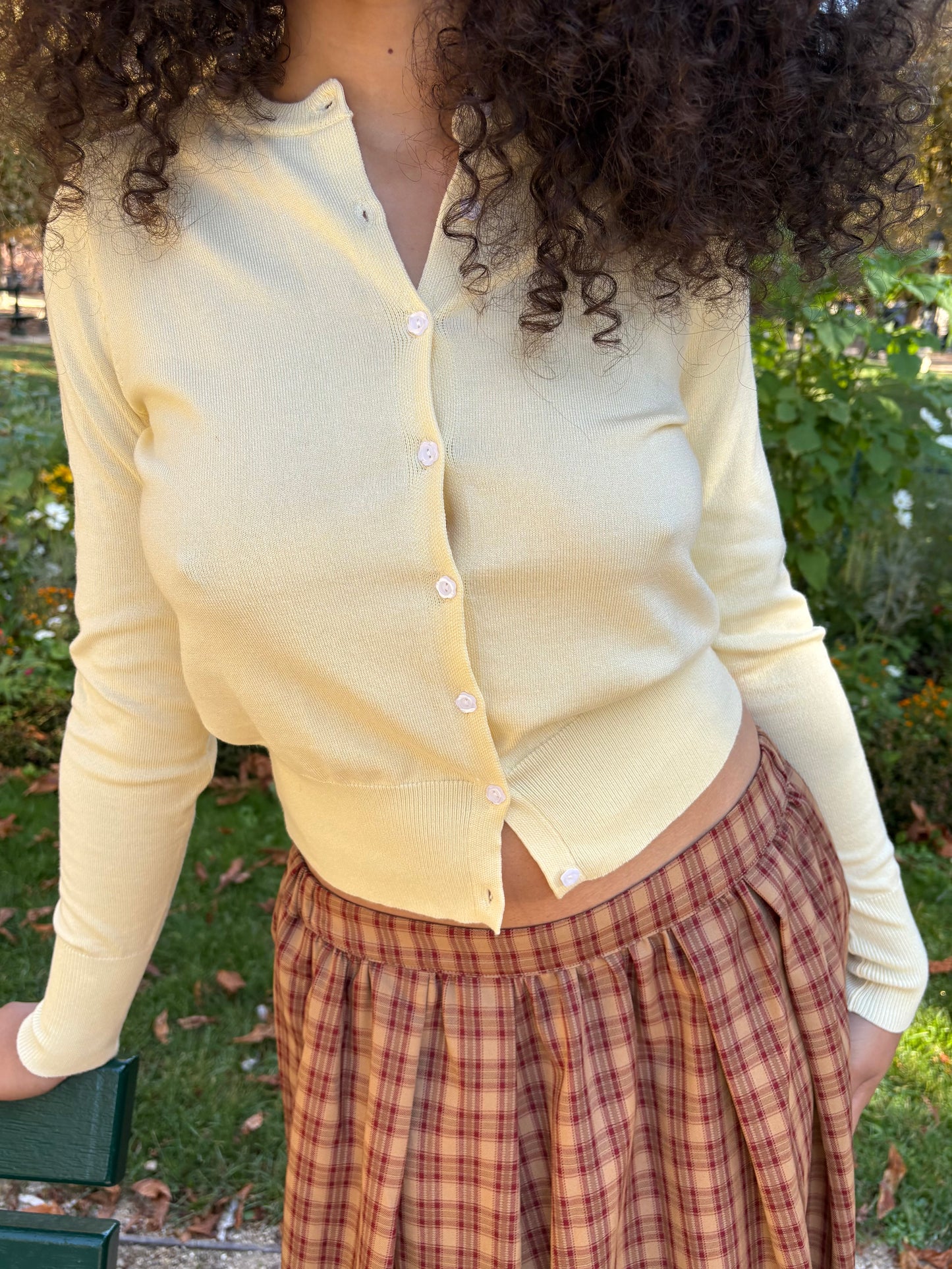 Erin Cardigan - Butter Yellow