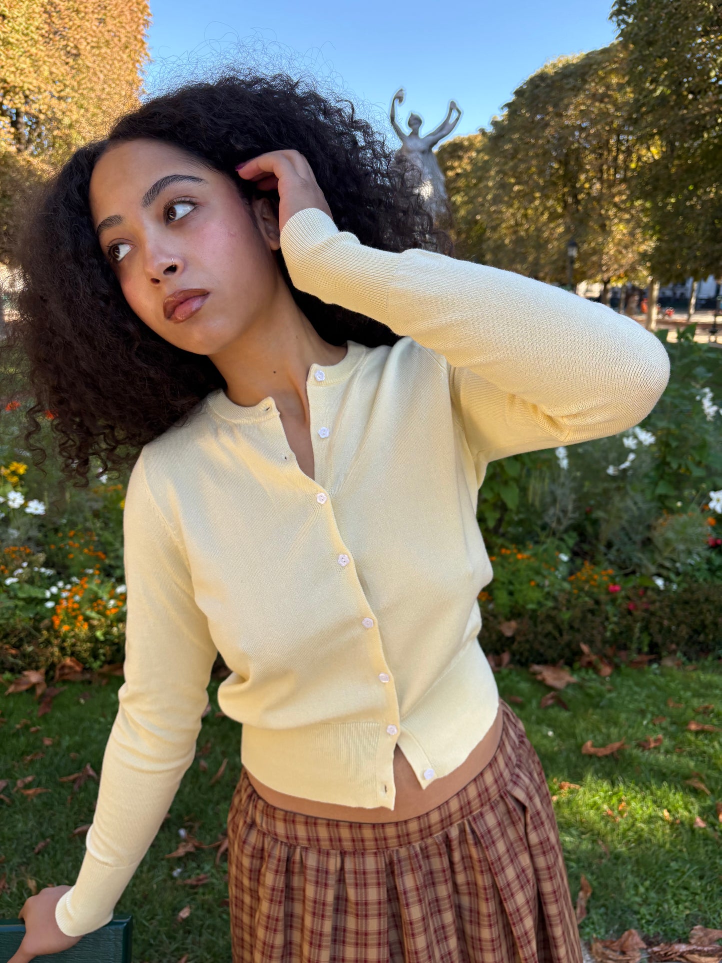 Erin Cardigan - Butter Yellow