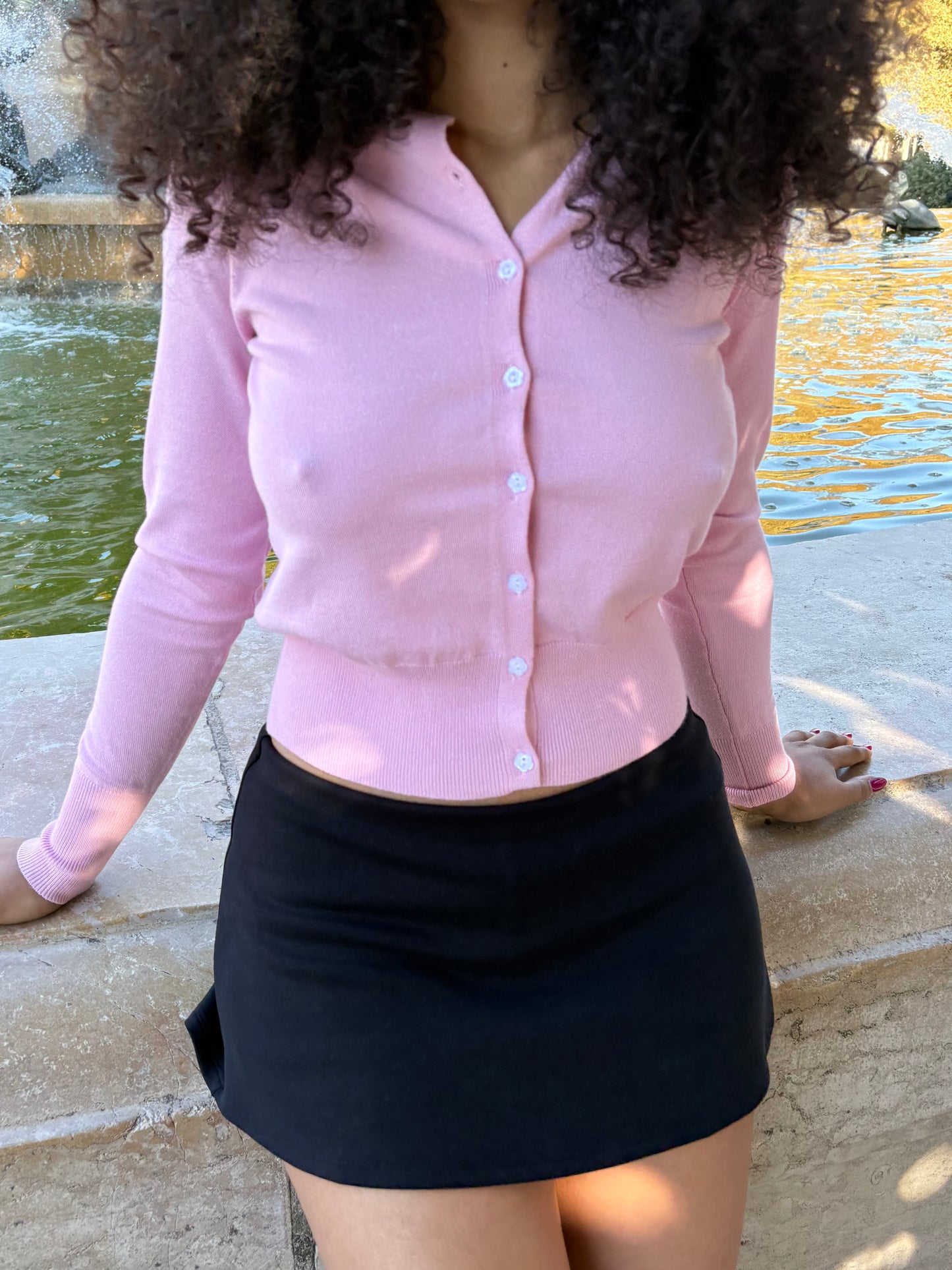 Erin Cardigan - Ballet Pink