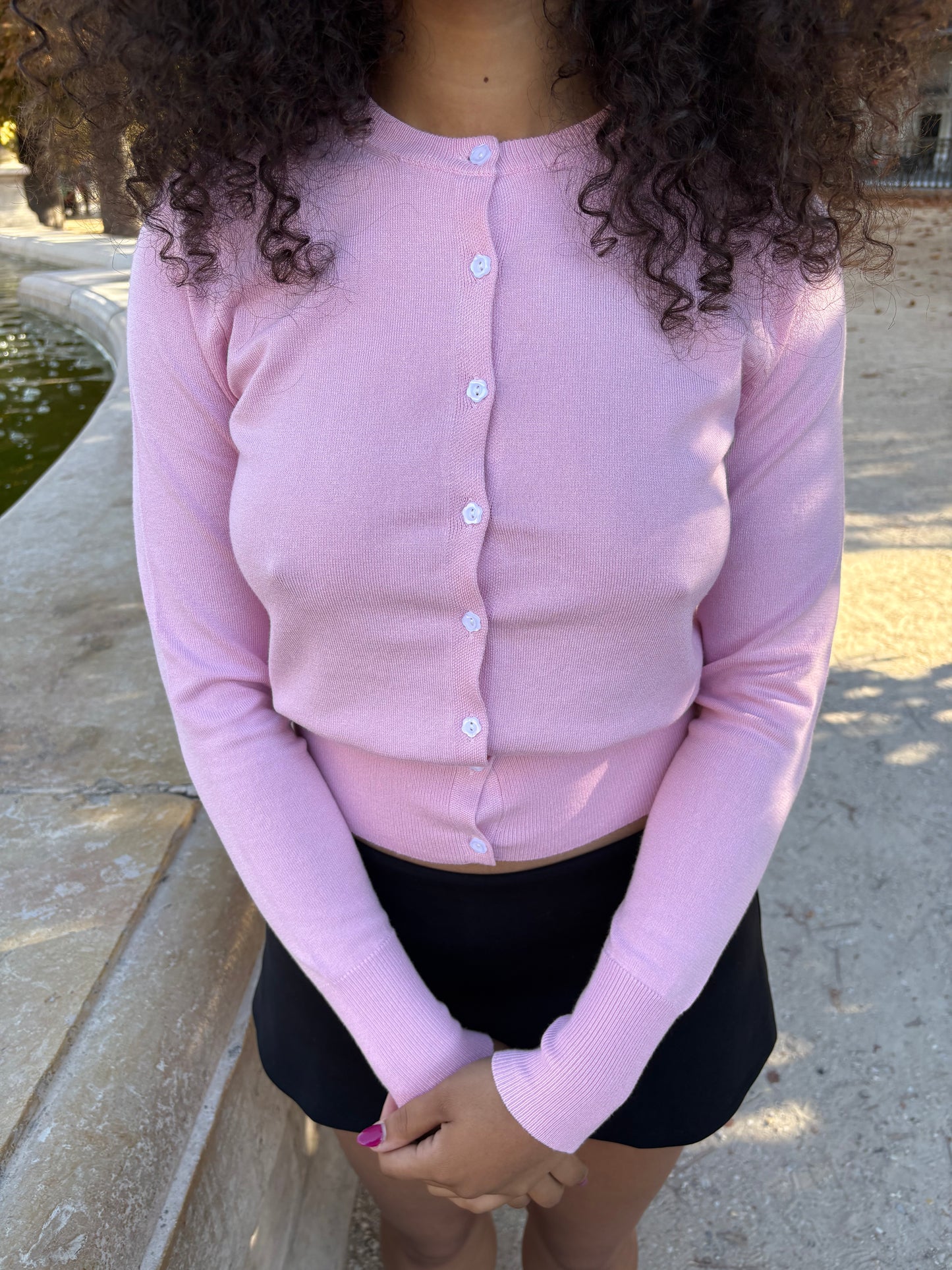 Erin Cardigan - Ballet Pink