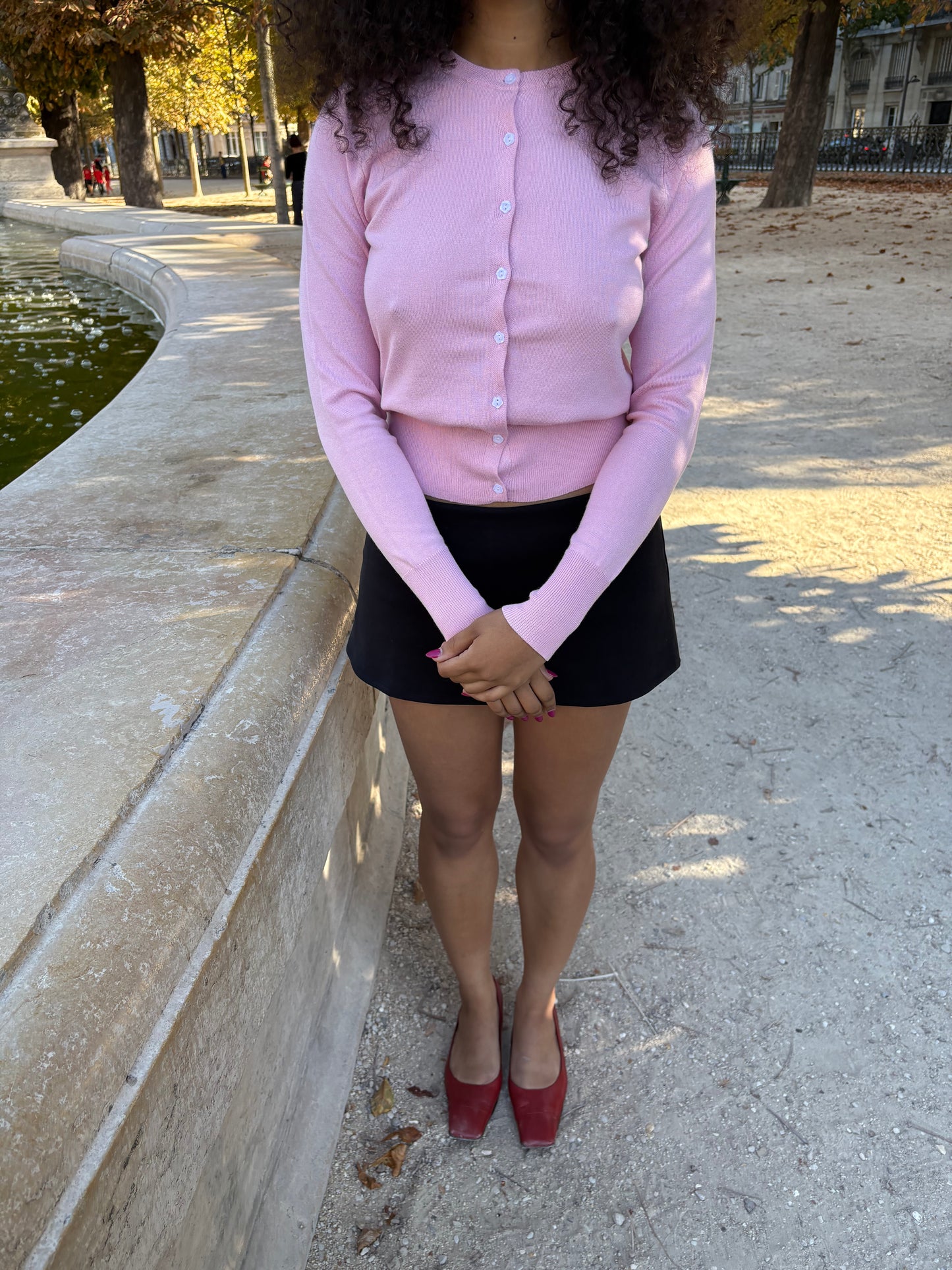 Erin Cardigan - Ballet Pink