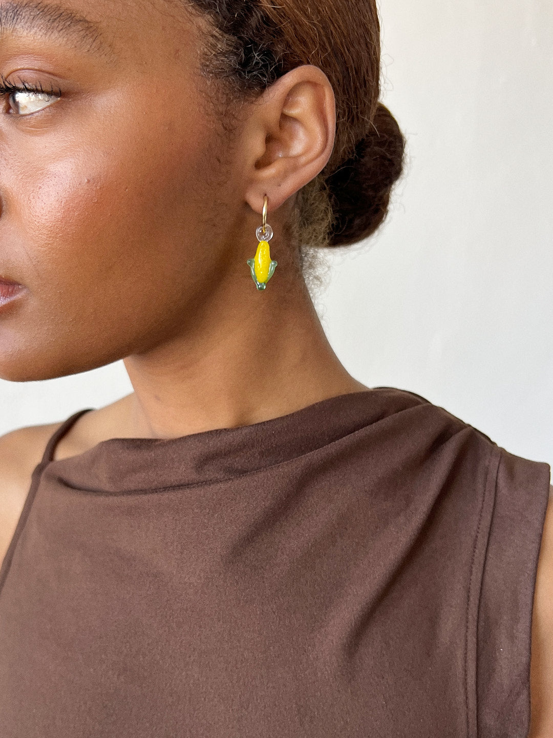 Corn Cob Hoops - Yellow