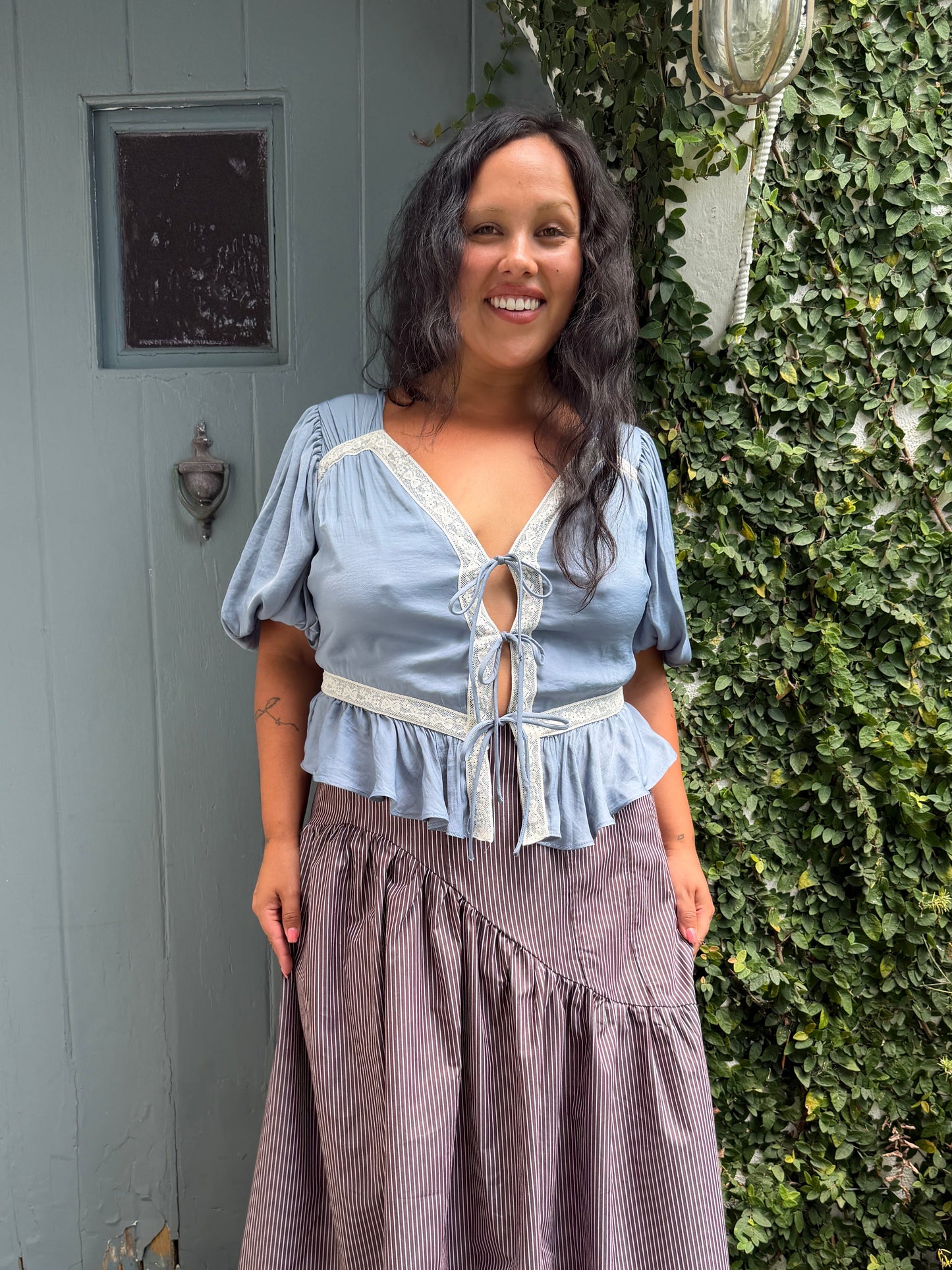Octavia Top - Powder