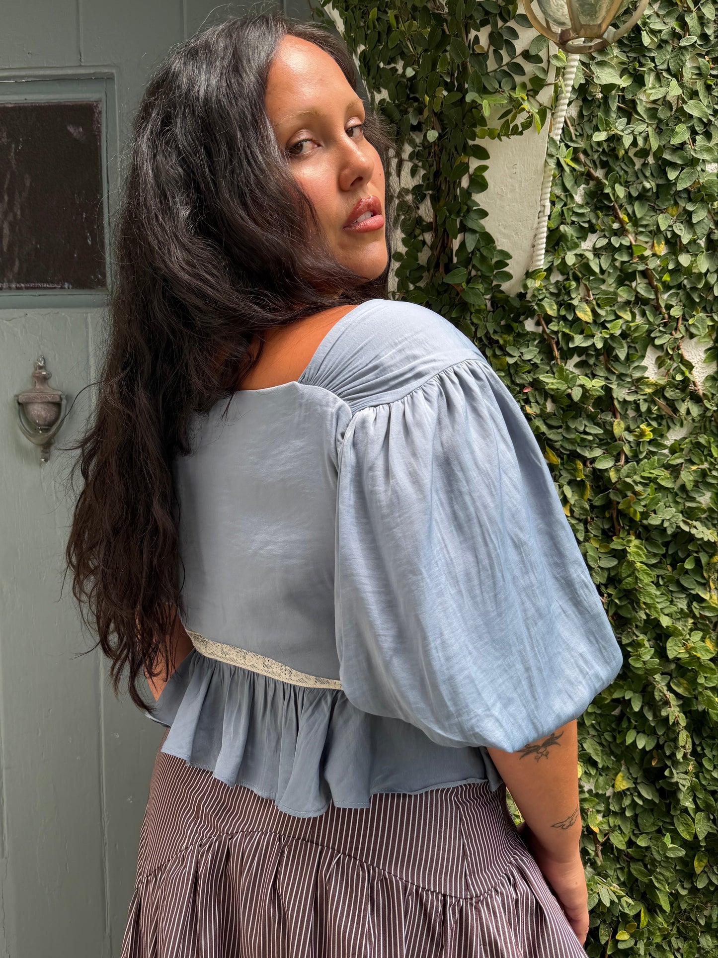 Octavia Top - Powder