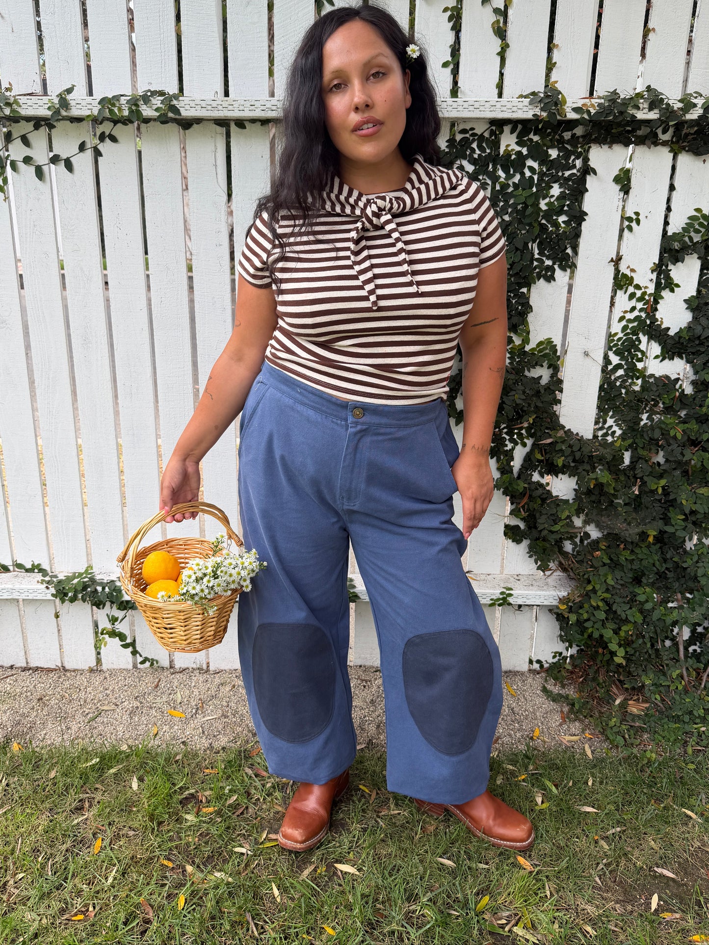 Daphne Trouser - Dark Blue