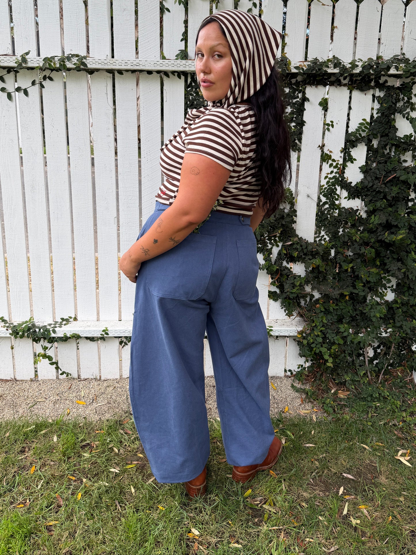 Daphne Trouser - Dark Blue