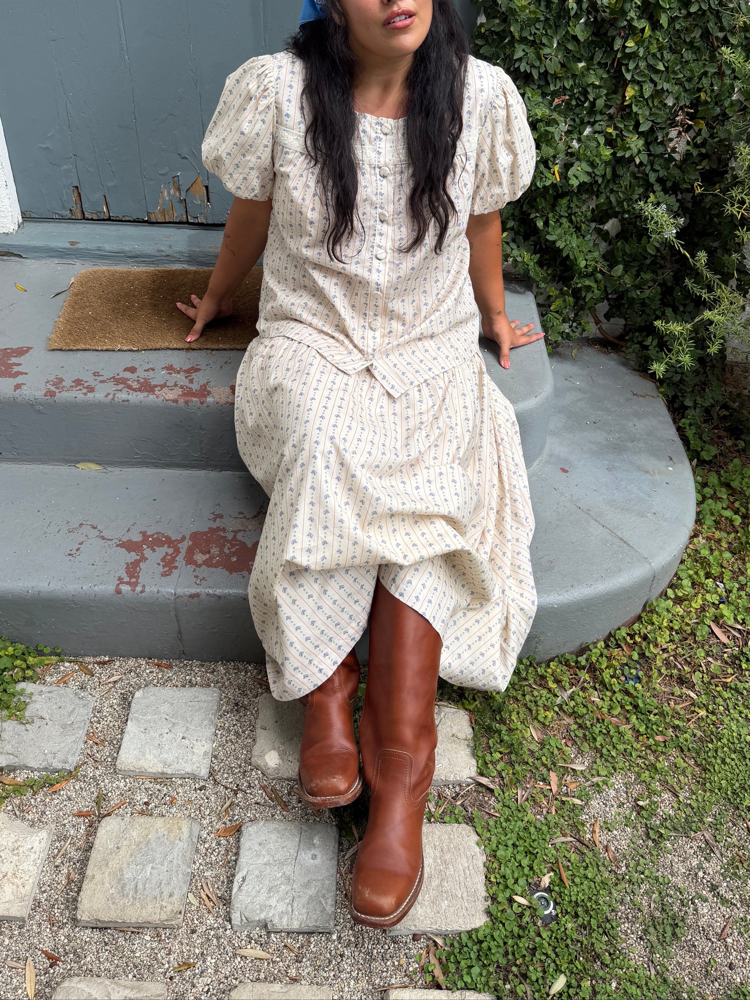 Penny Midi Skirt - Stable Toile