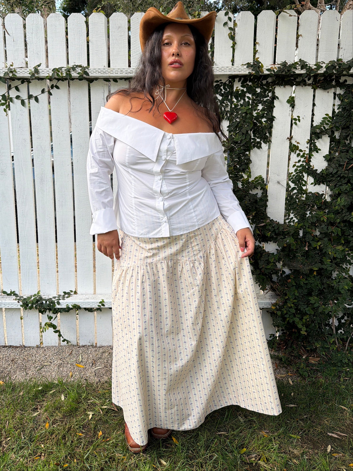 Penny Midi Skirt - Stable Toile