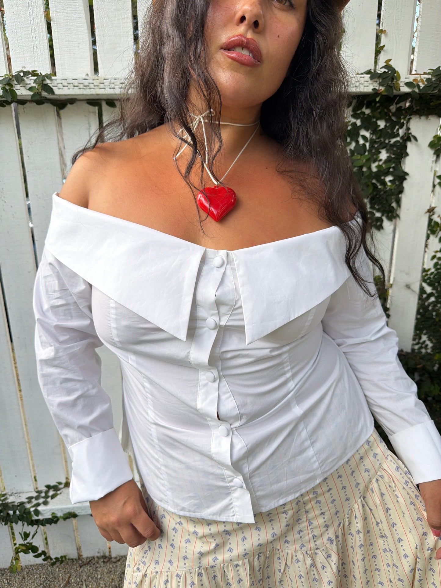 Maudie Top - Crisp White