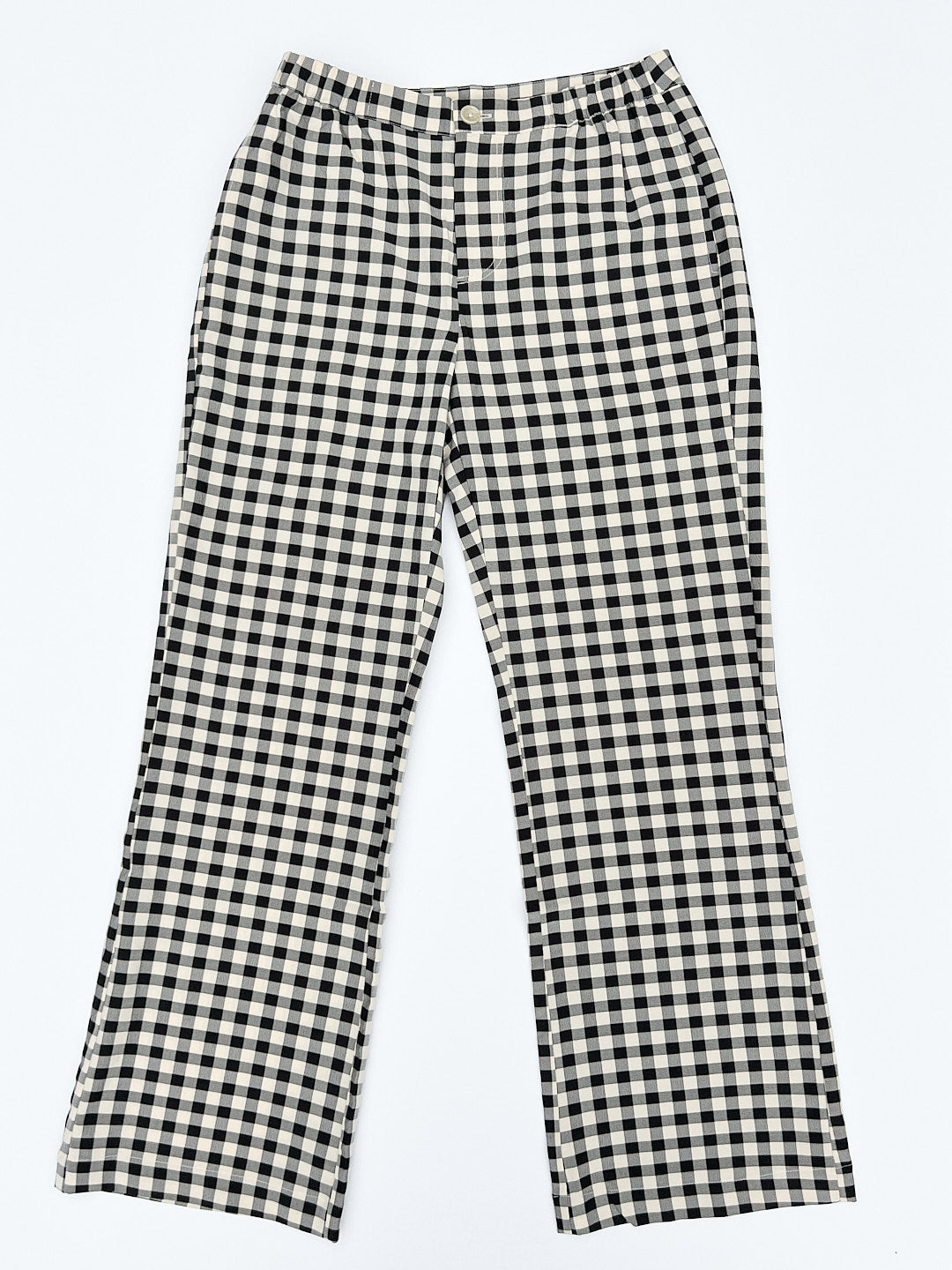 Estelle Pant - Black Gingham – Lisa Says Gah